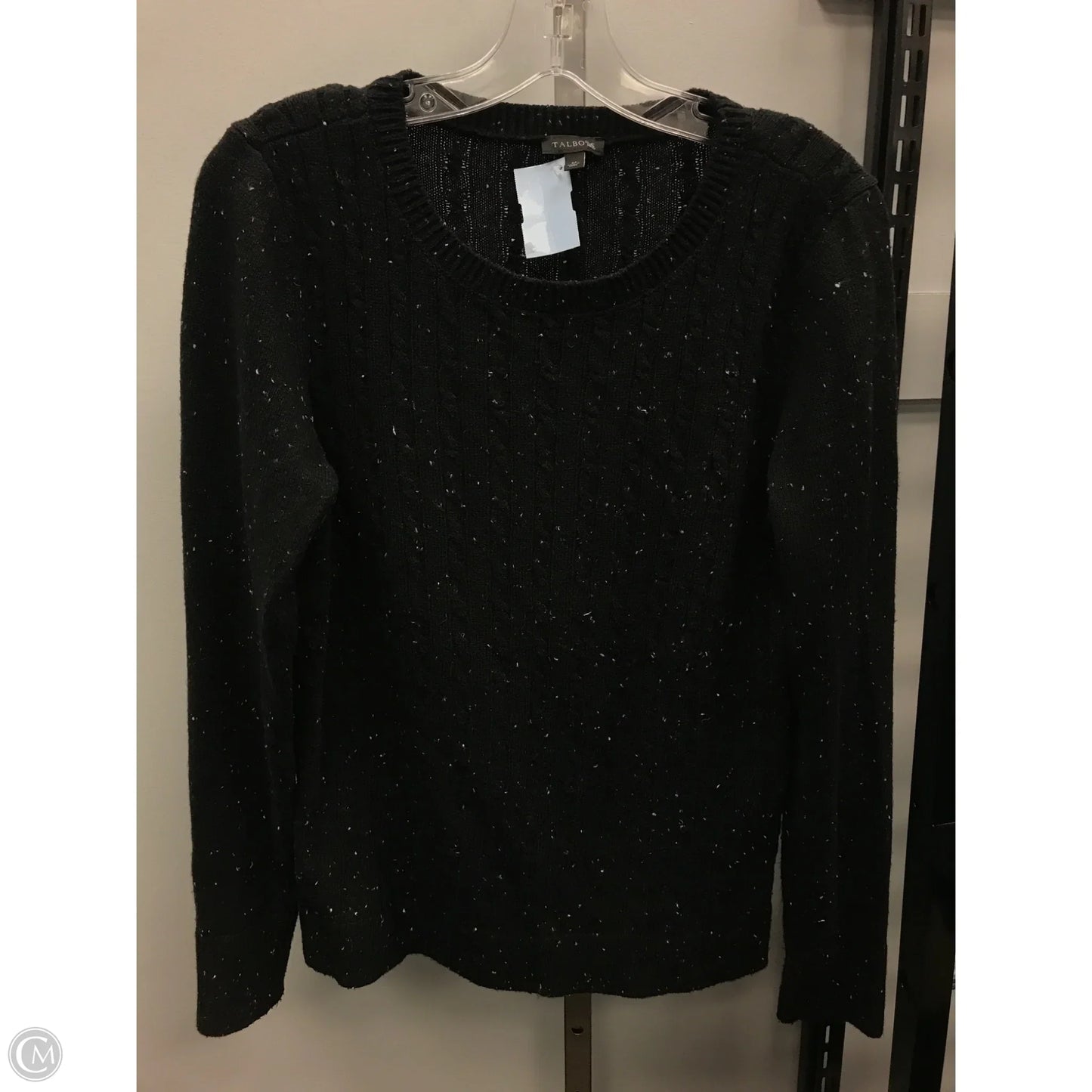 Sweater By Talbots In Black, Size: M