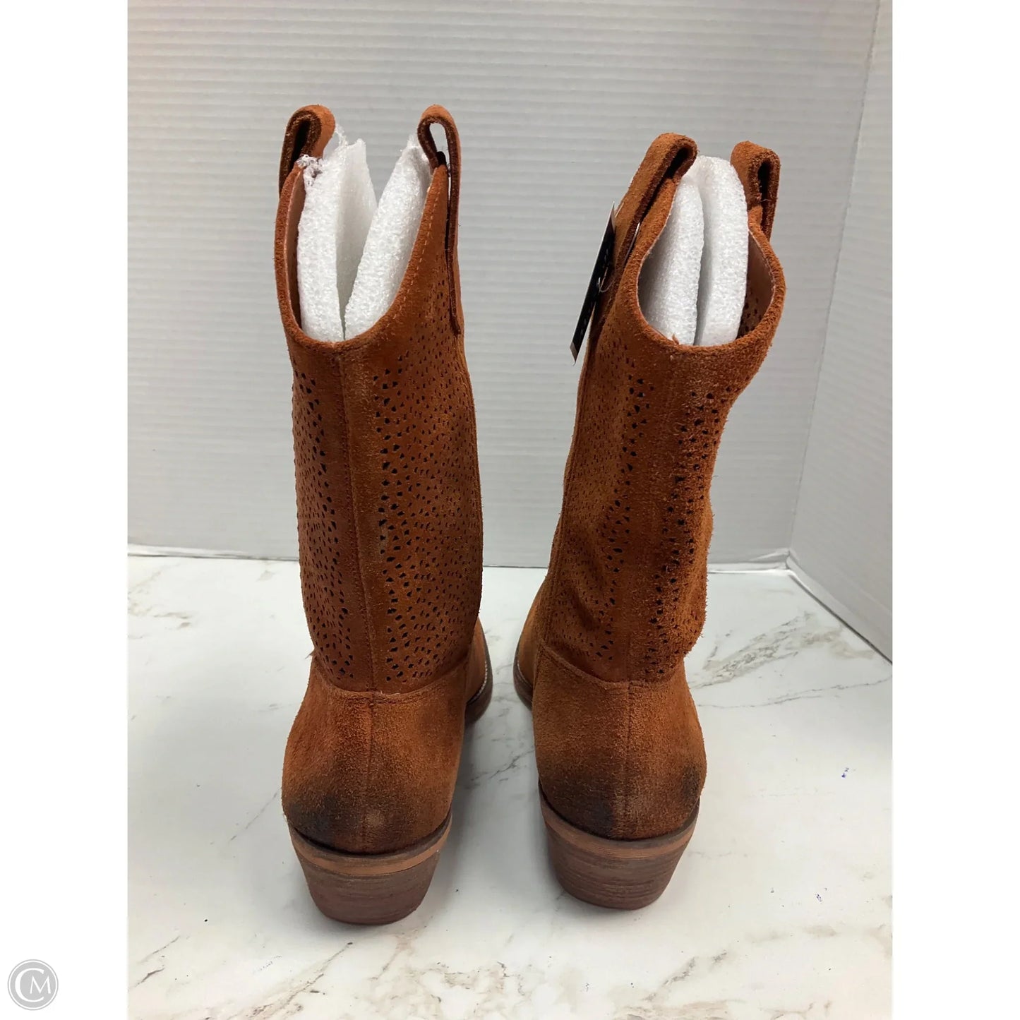 Boots Ankle Flats By Bcbgeneration In Tan, Size: 8