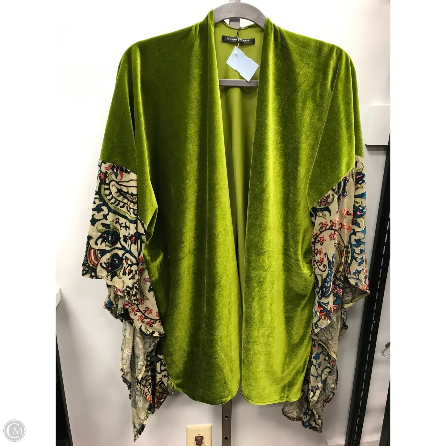 Cardigan By Do Everything In Love In Green, Size: Osfm