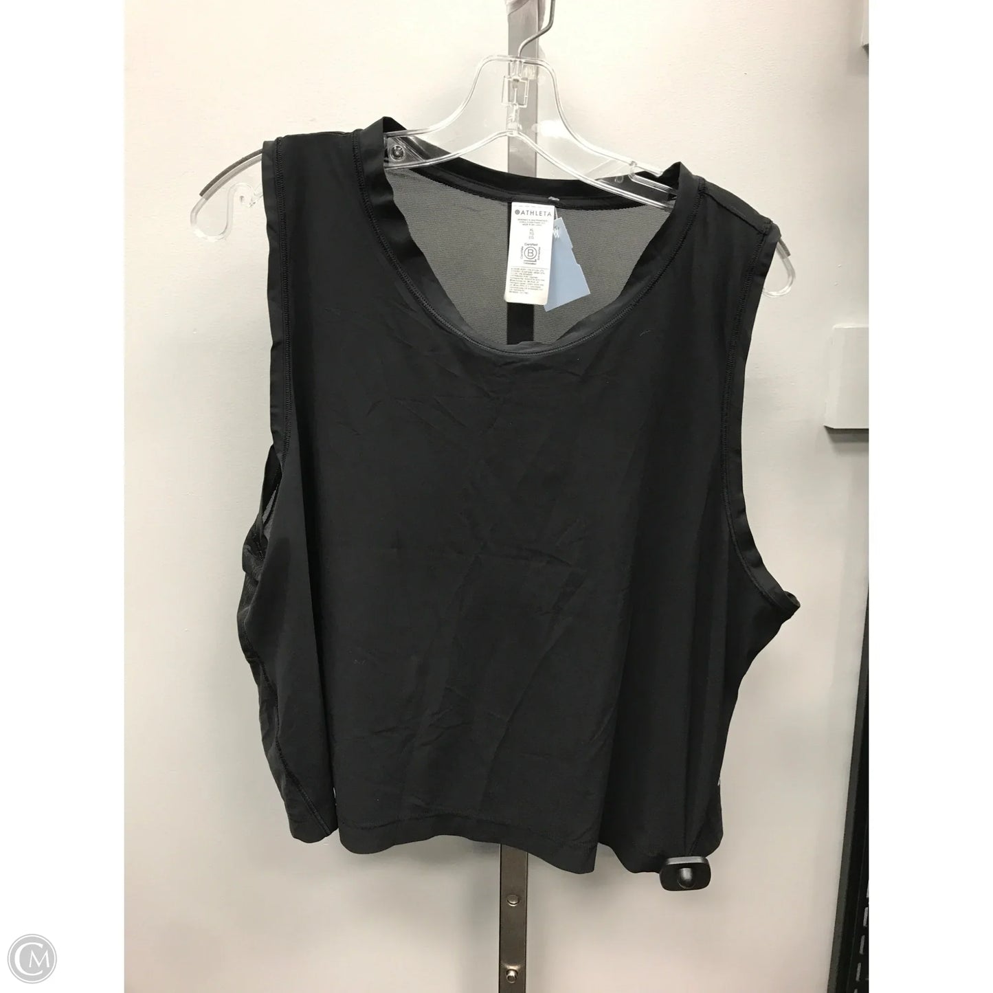 Athletic Tank Top By Athleta In Black, Size: Xl