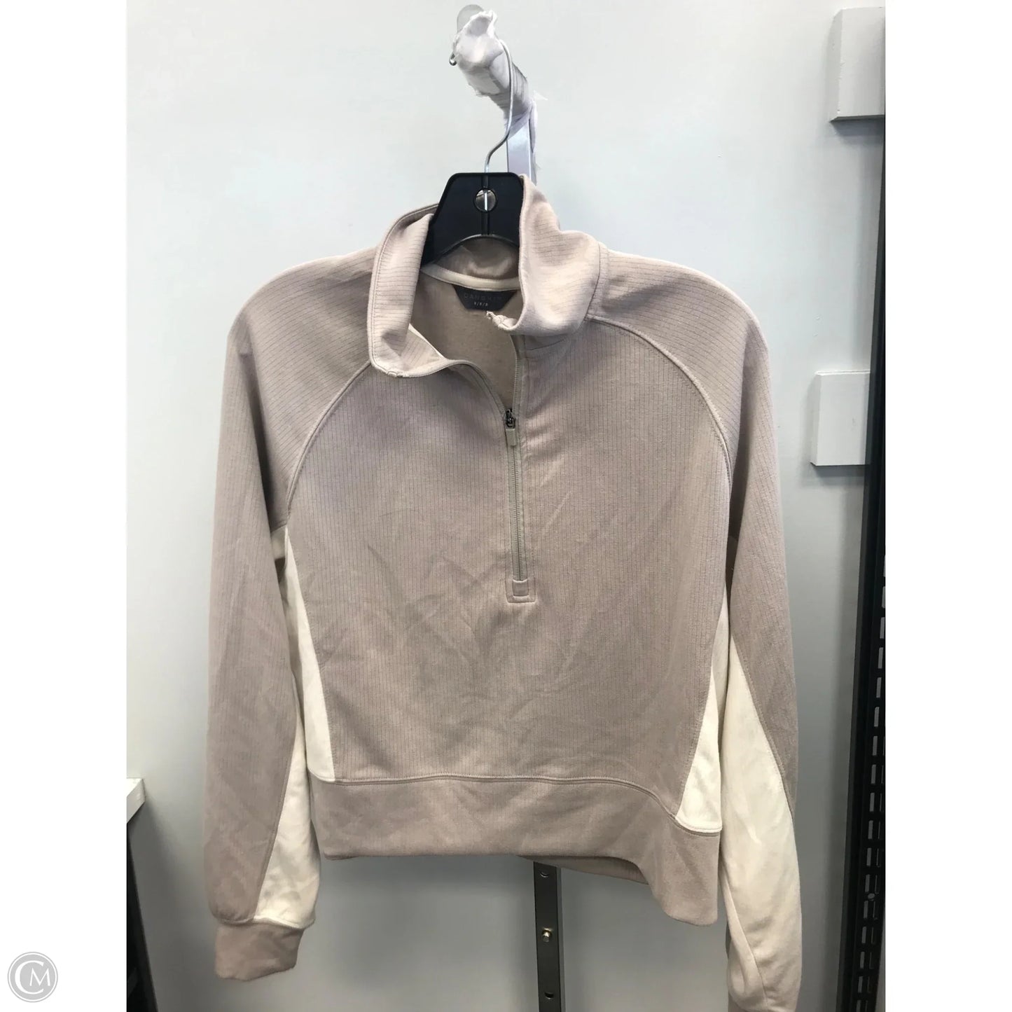 Top Long Sleeve By Danskin In Taupe, Size: S