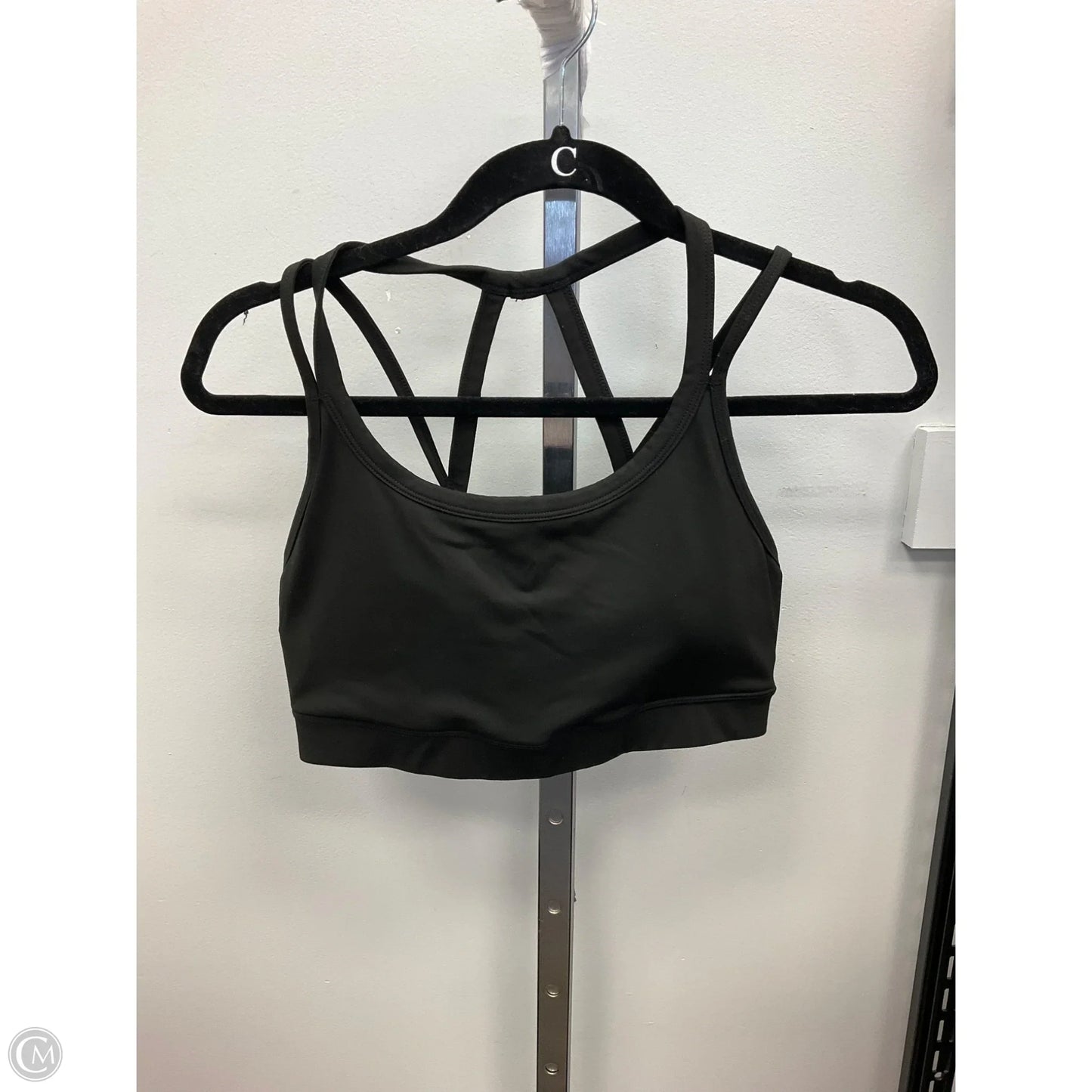 Athletic Bra By Gaiam In Black, Size: M