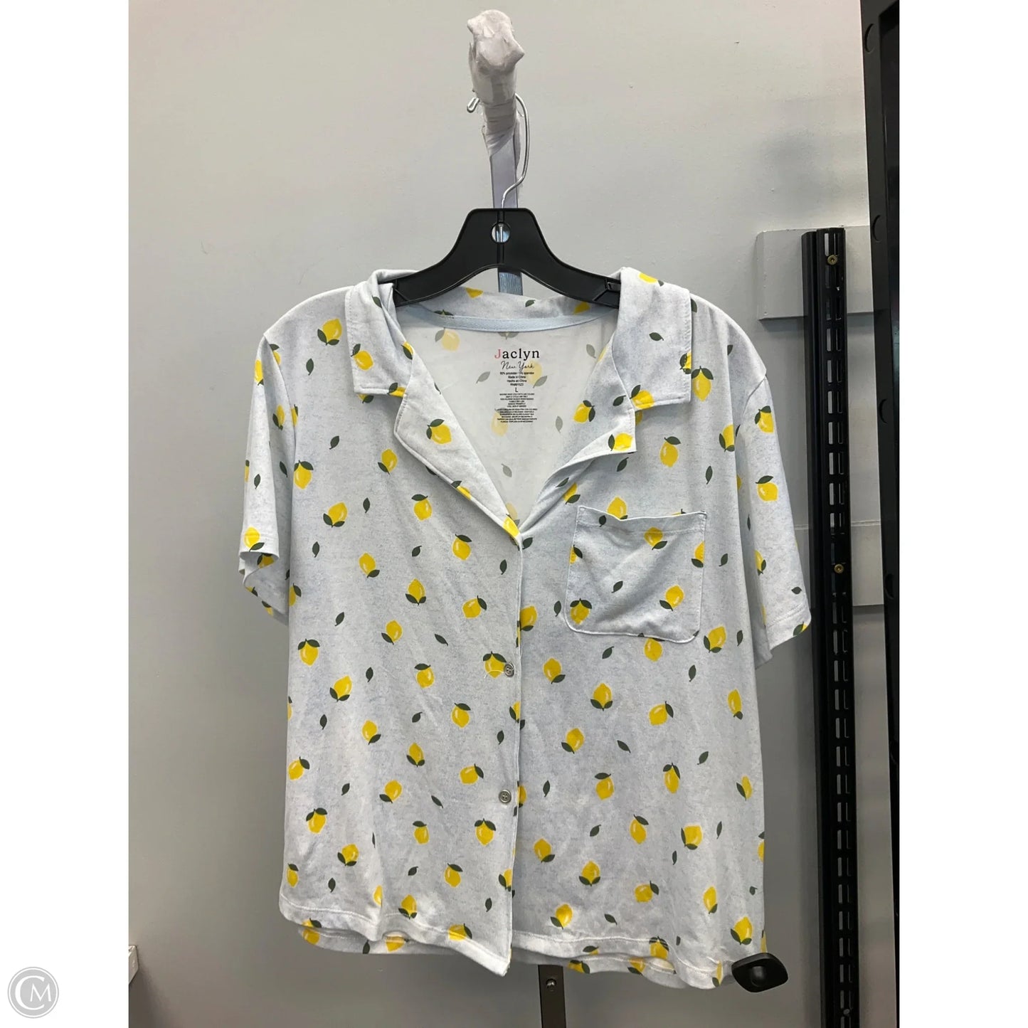 Pajamas 2pc By Clothes Mentor In Blue & Yellow, Size: L