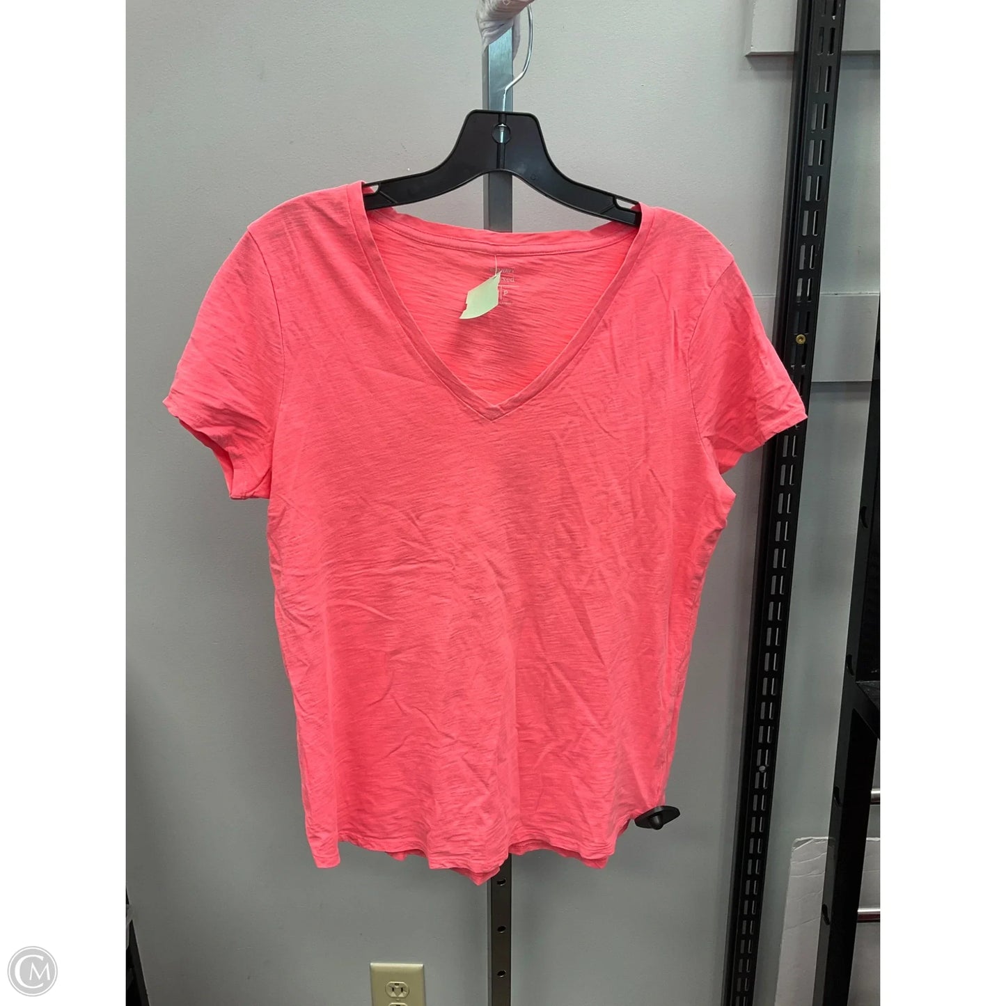 Top Short Sleeve Basic By Old Navy In Pink, Size: S