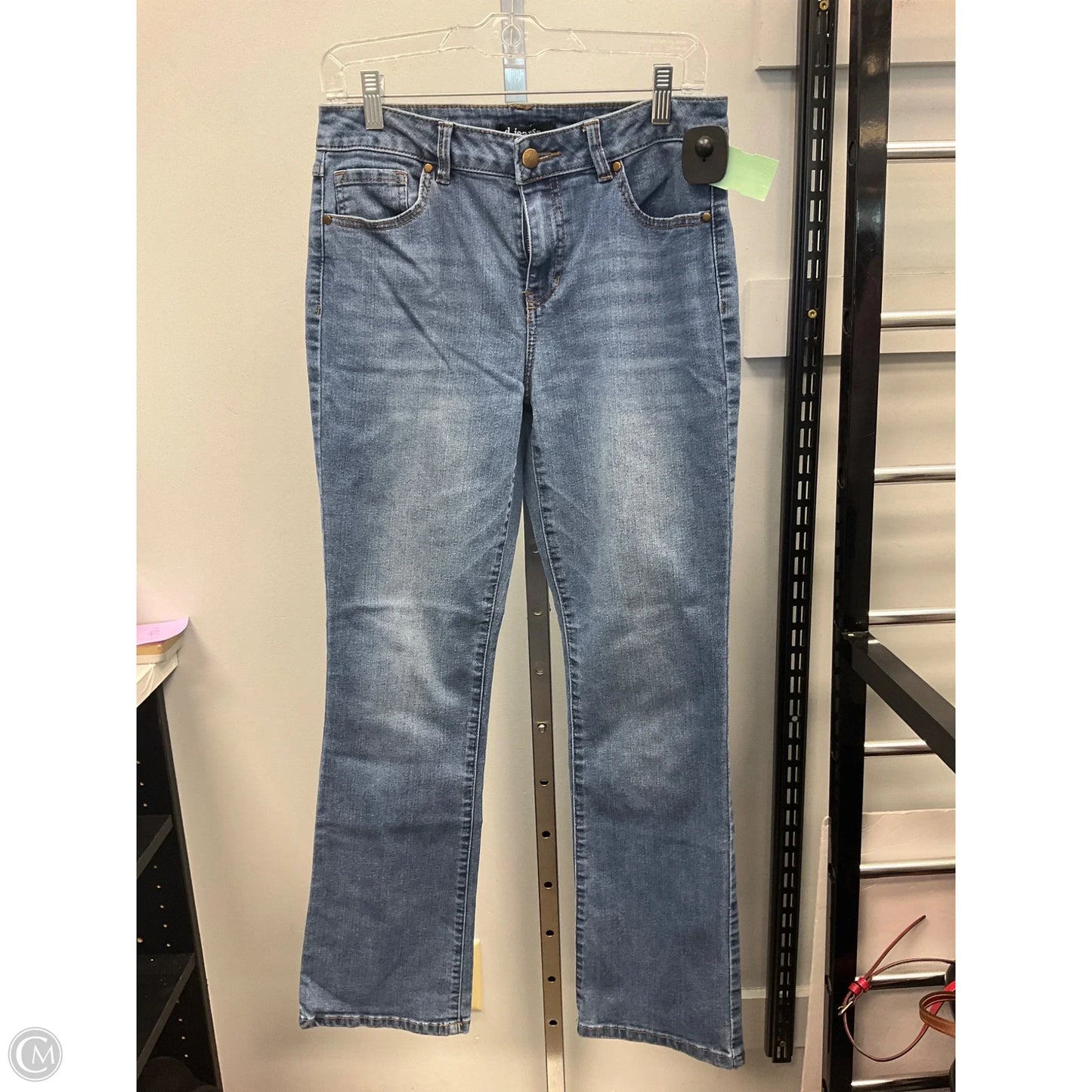 Jeans Boot Cut By D Jeans In Blue Denim, Size: 10