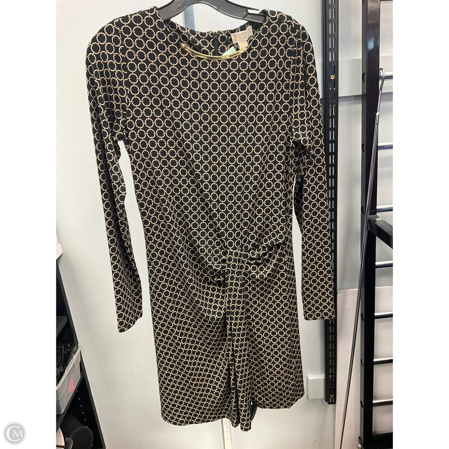 Dress Party Short By Michael By Michael Kors In Geometric Pattern, Size: S