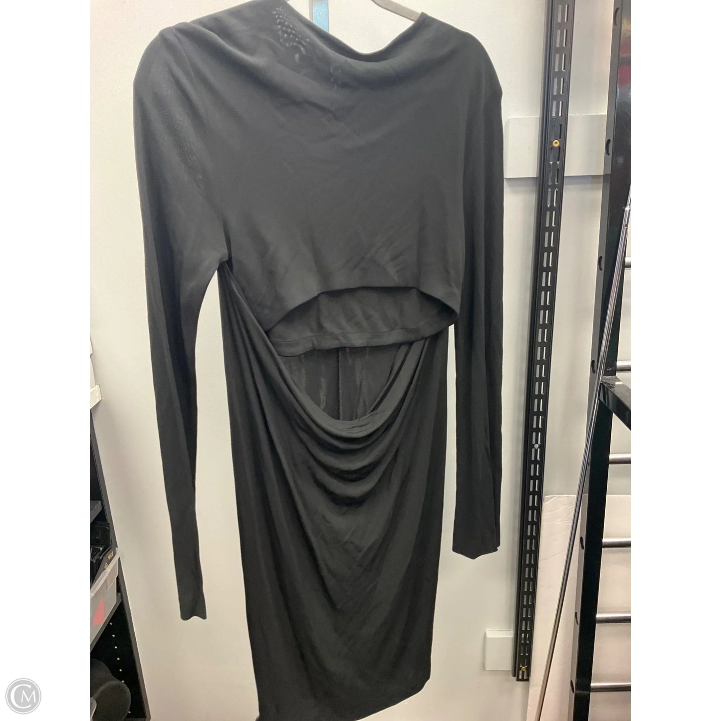 Dress Luxury Designer By Alexander Wang In Black, Size: L