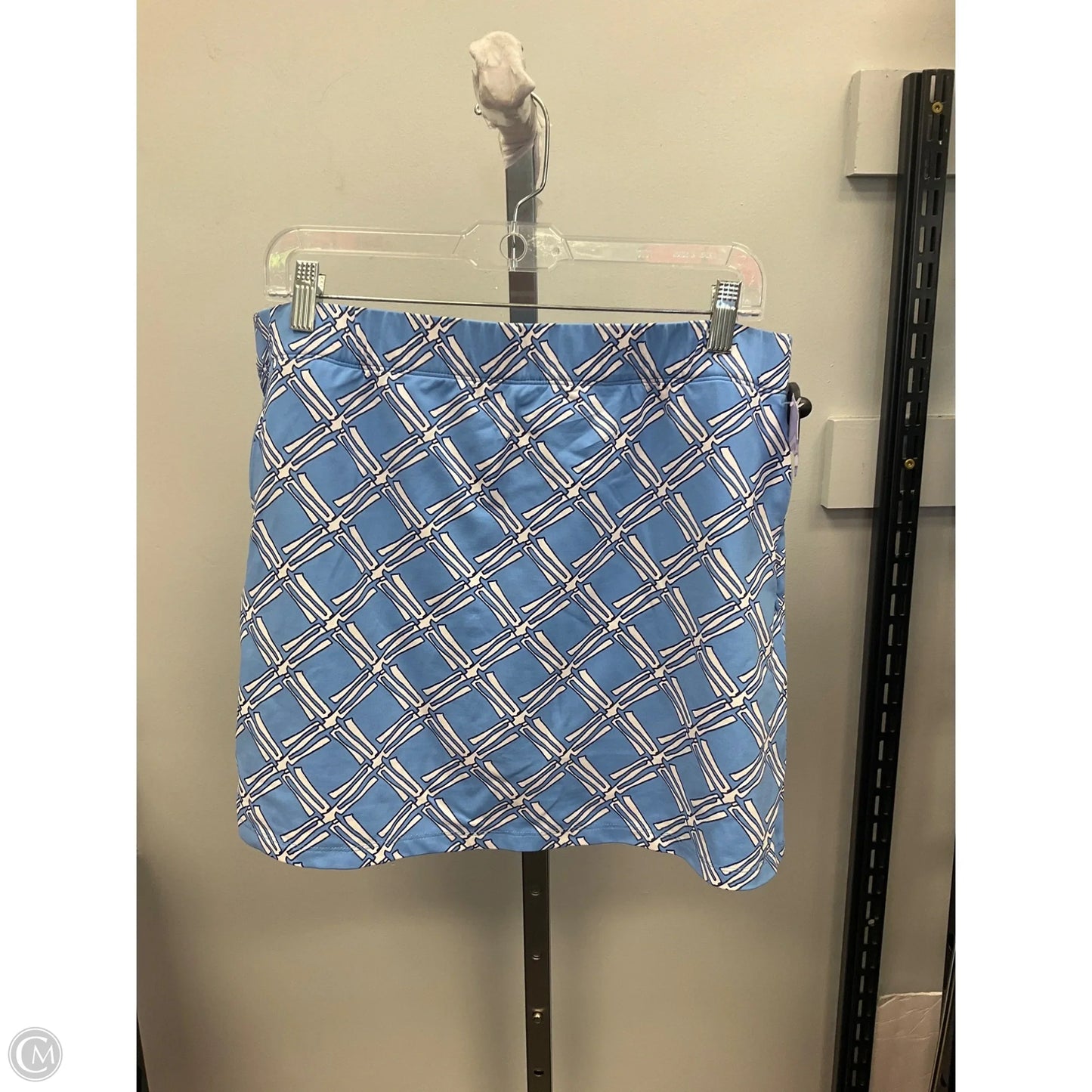 Skort By J Mclaughlin In Blue & White, Size: Xl