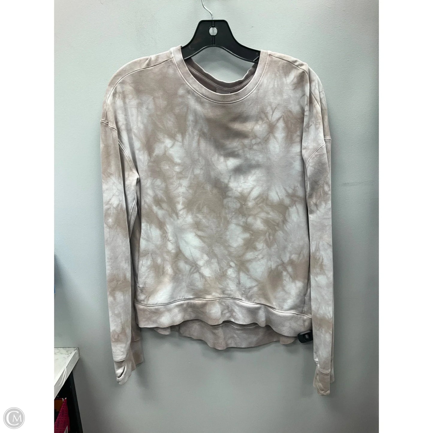 Athletic Sweatshirt Collar By All In Motion In Tie Dye Print, Size: S