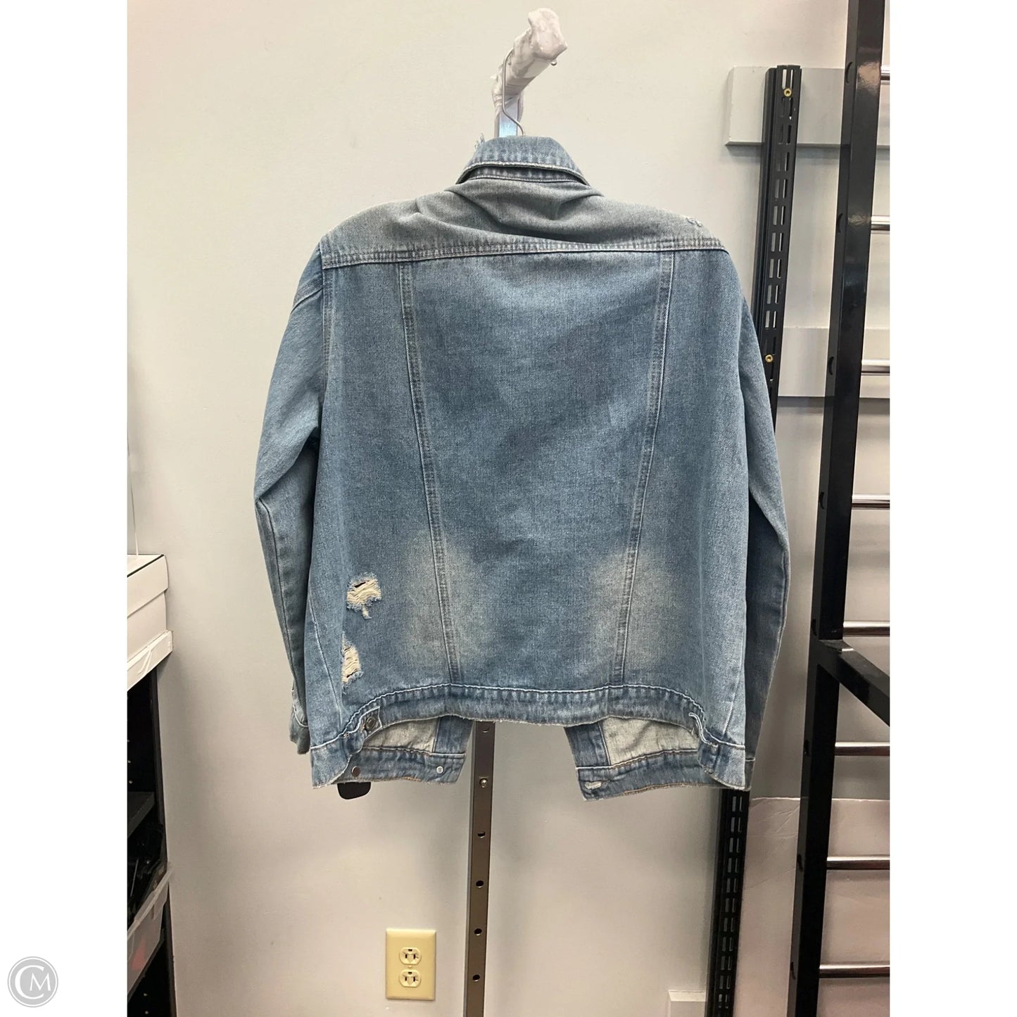 Jacket Denim By By Together In Blue Denim, Size: S
