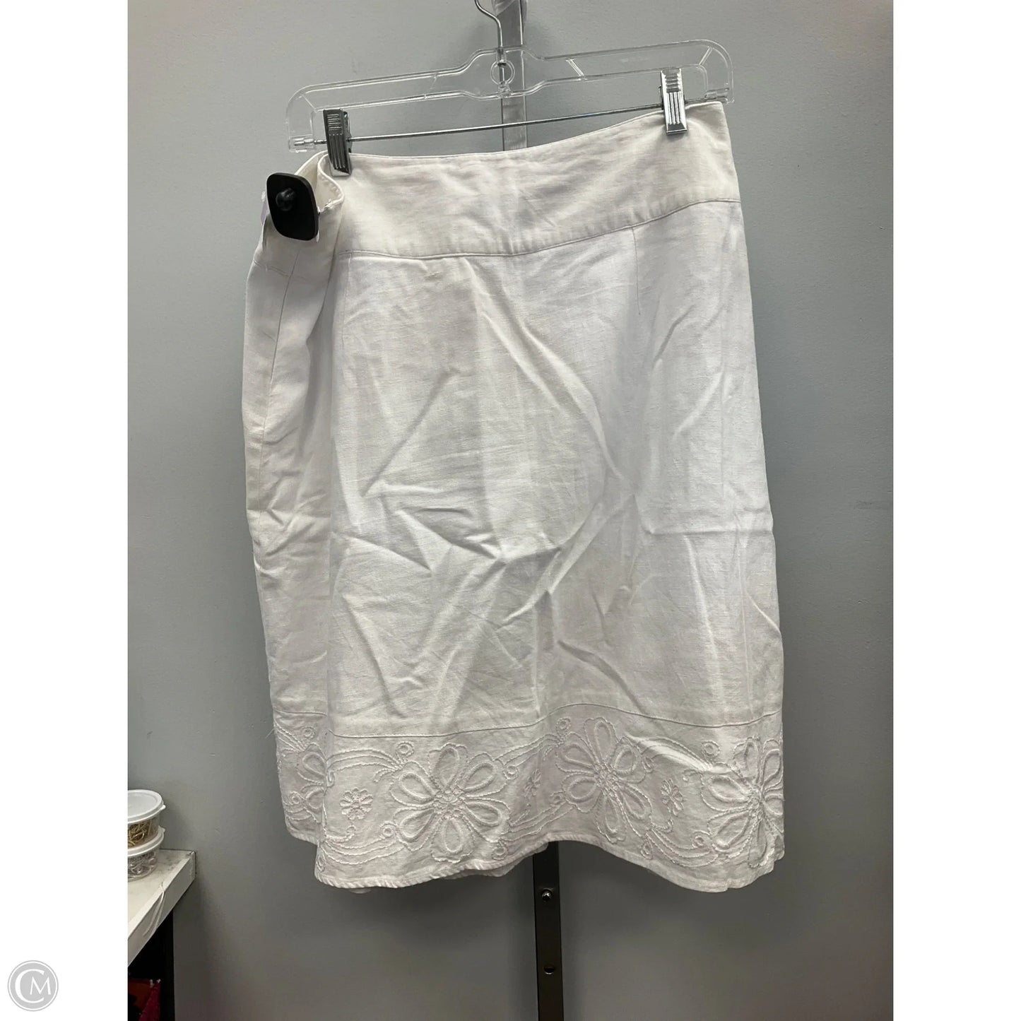 Skirt Mini & Short By Carole Little In White, Size: 10