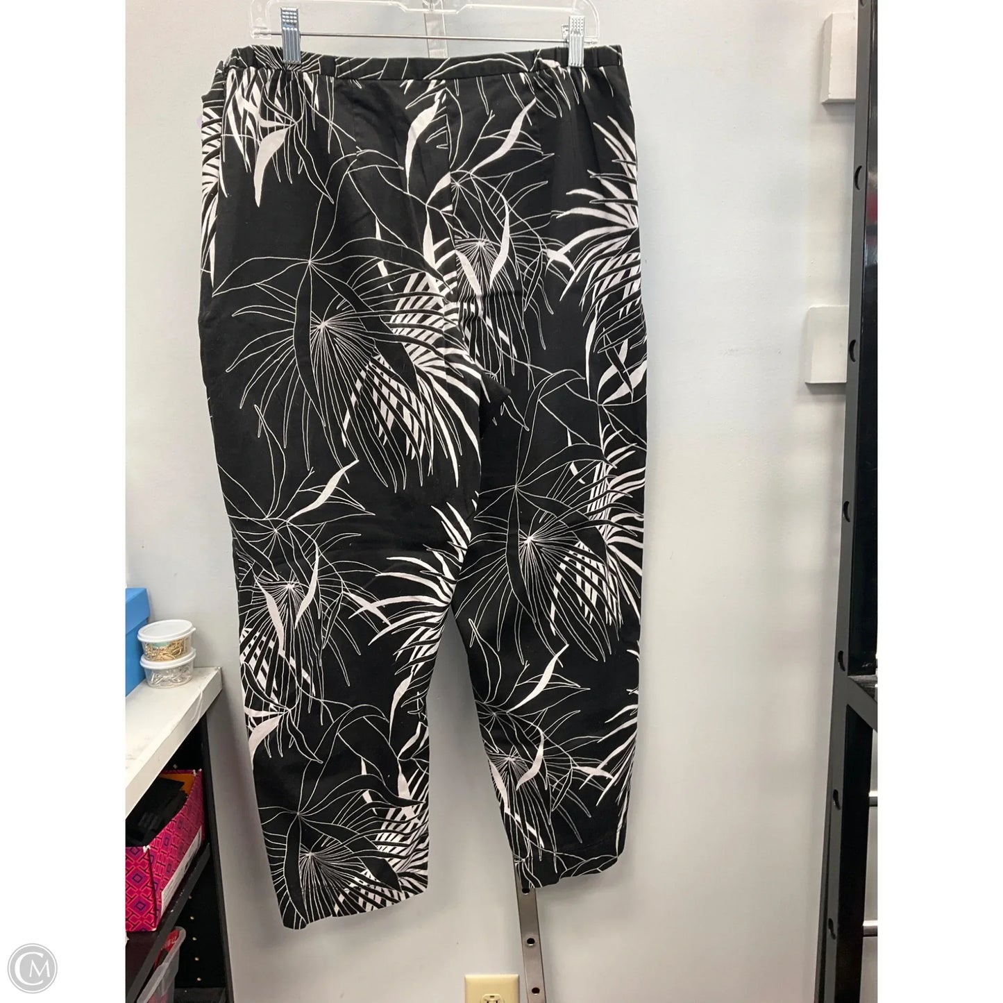 Pants Other By Chicos In Black & White, Size: Xl