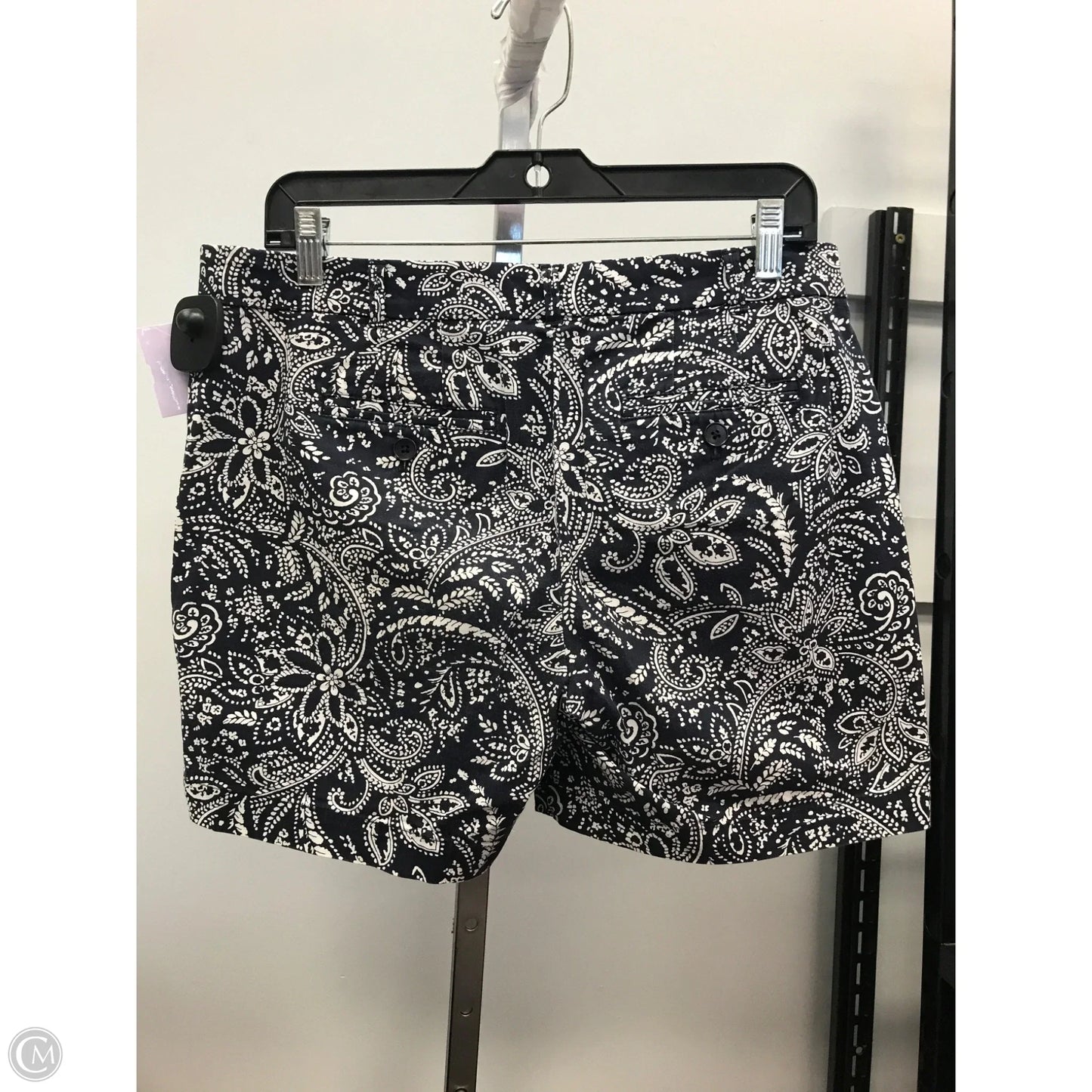 Shorts By Talbots In Blue & White, Size: 8p
