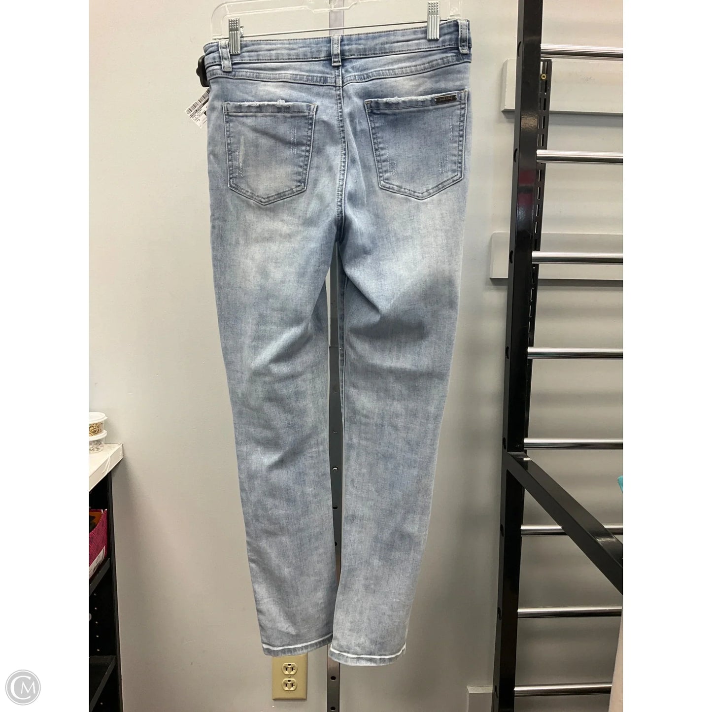 Jeans Skinny By Joseph Ribkoff In Blue Denim, Size: 8