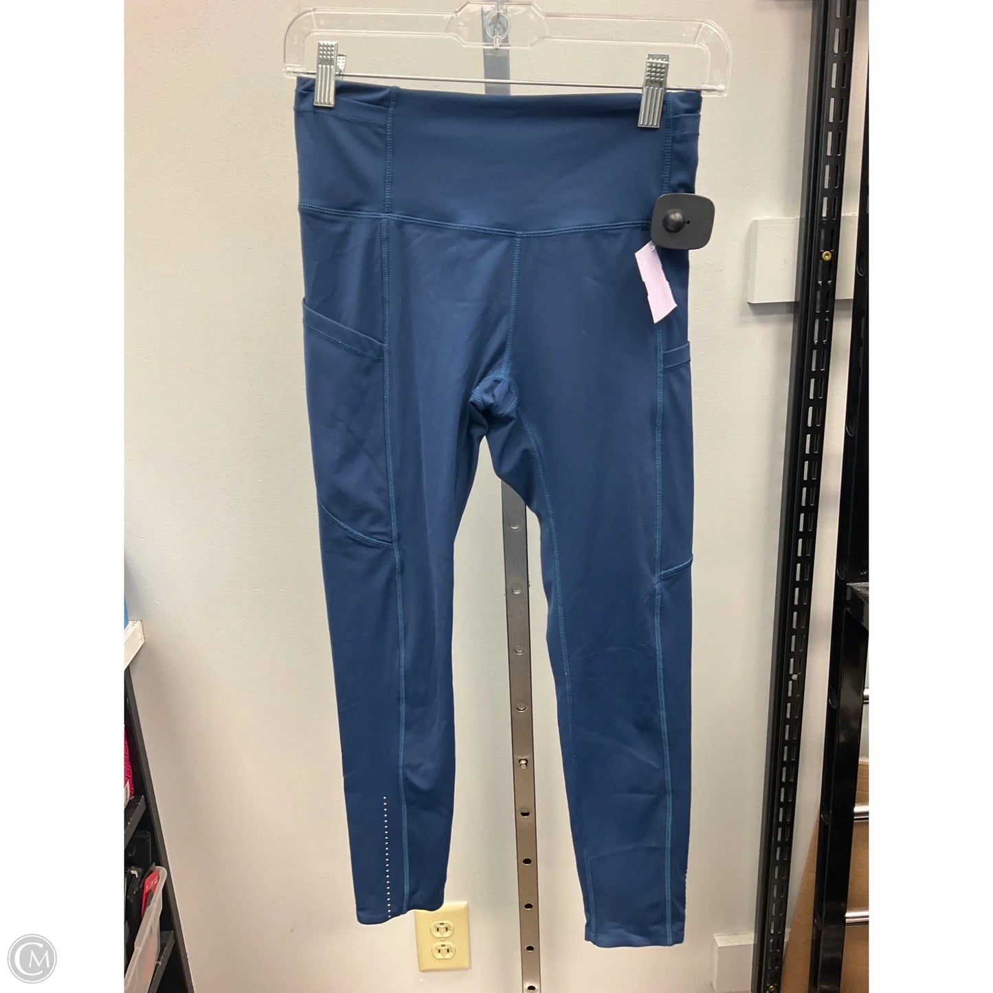 Athletic Leggings By Lululemon In Blue, Size: 6