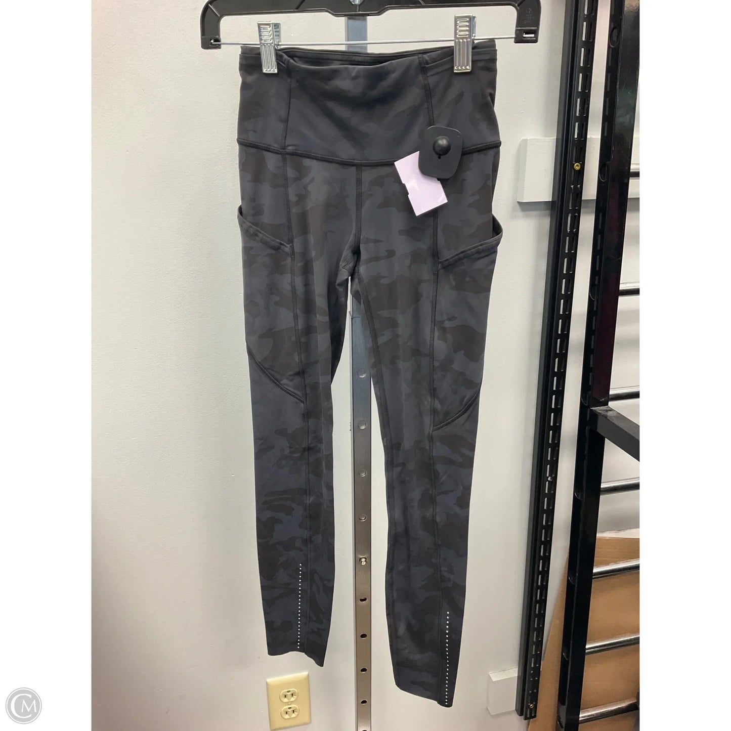 Athletic Leggings By Lululemon In Camouflage Print, Size: 2