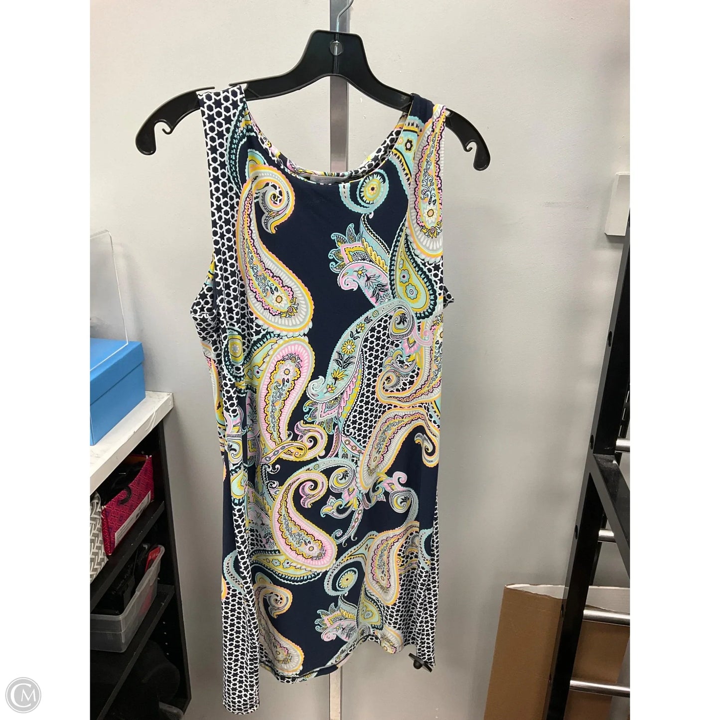 Dress Casual Short By Charter Club In Paisley Print, Size: Xlp