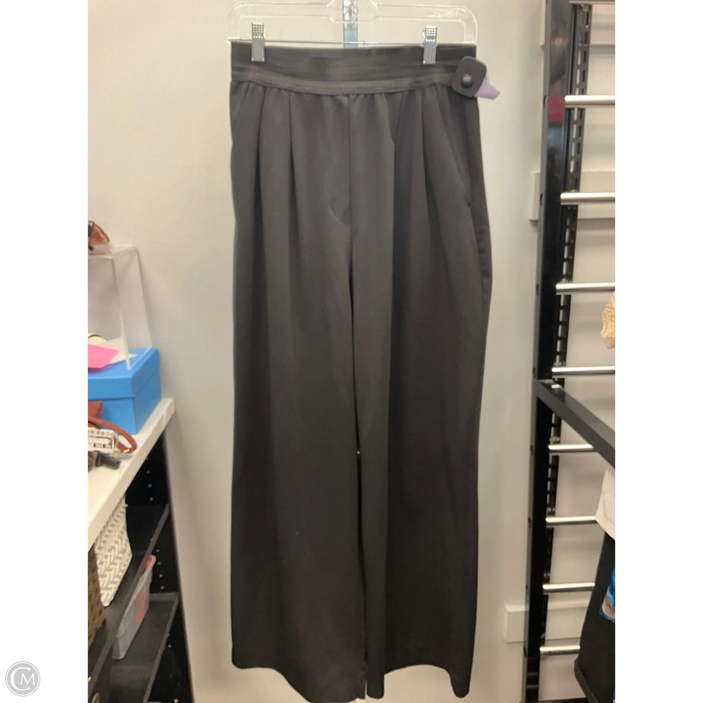 Pants Wide Leg By H&m In Black, Size: M