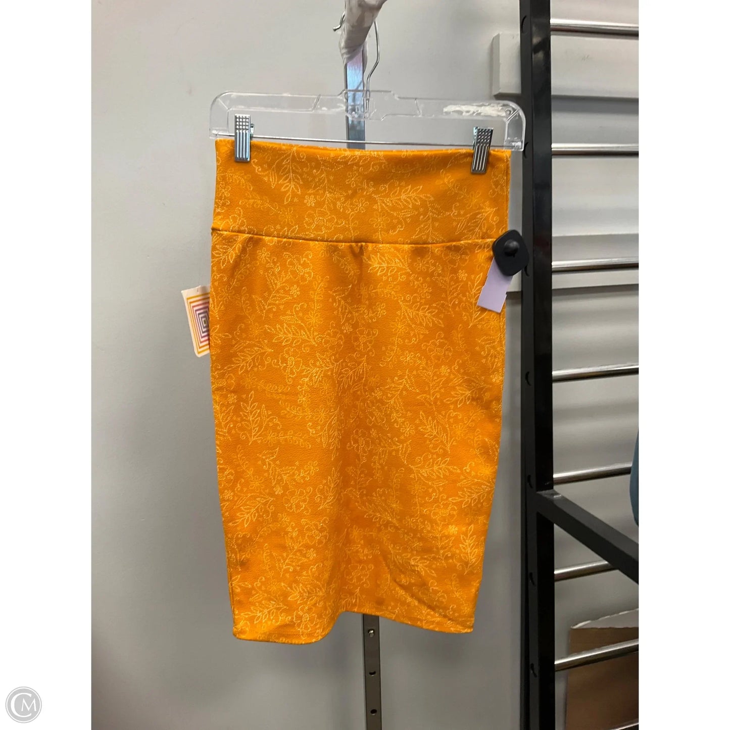 Skirt Mini & Short By Lularoe In Gold, Size: Xs
