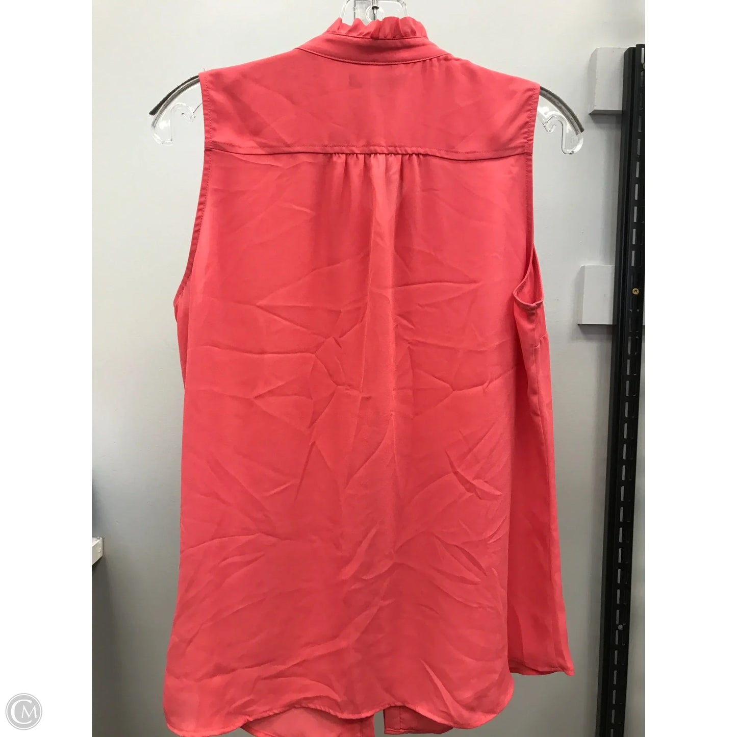 Top Sleeveless By Banana Republic In Coral, Size: S