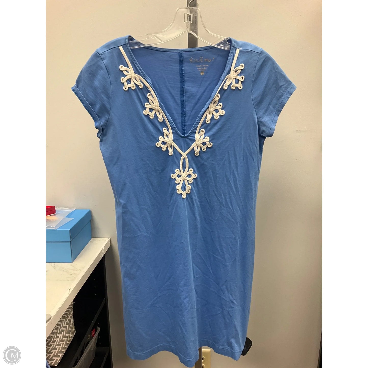 Dress Designer By Lilly Pulitzer In Blue, Size: S