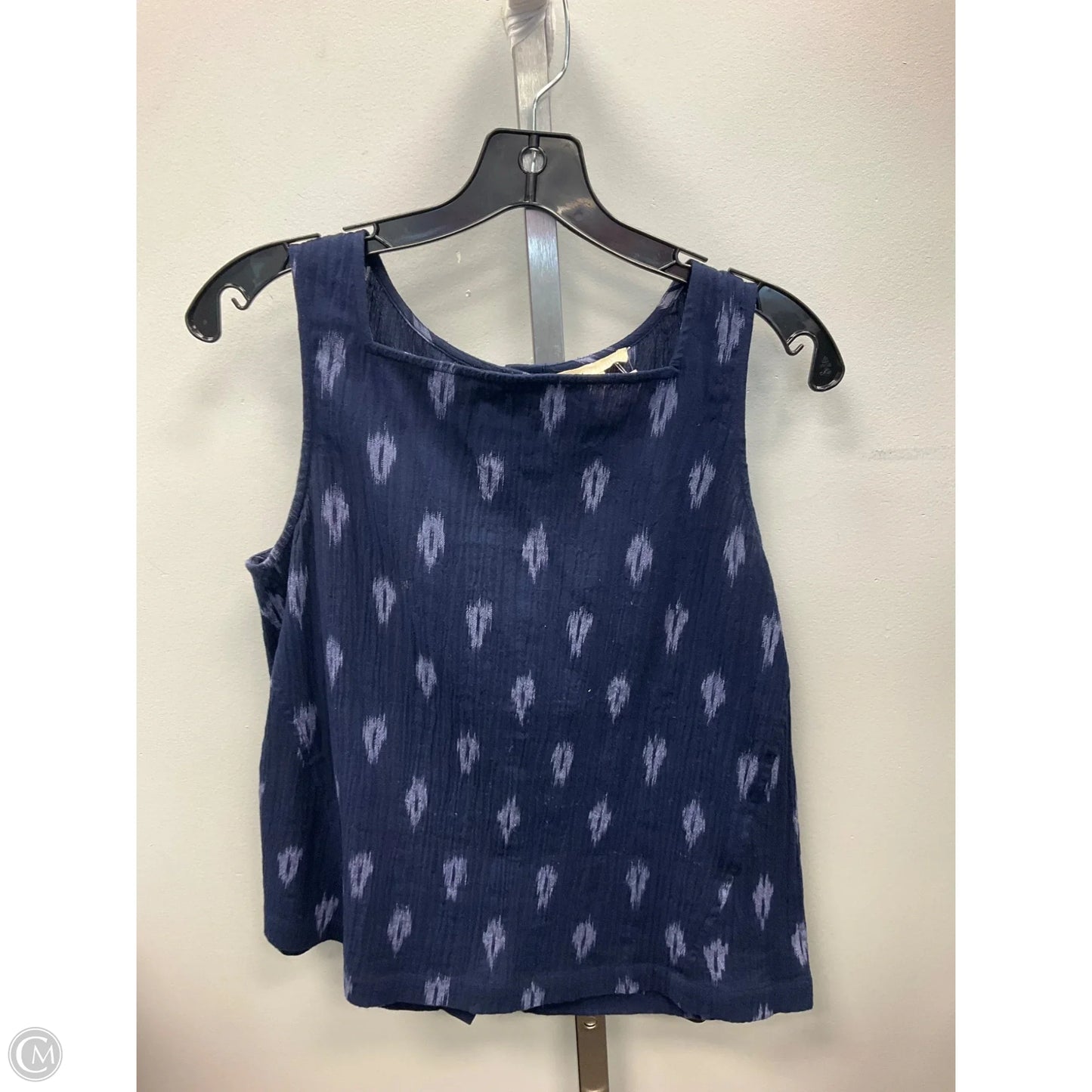 Top Sleeveless By Eileen Fisher In Navy, Size: Xs