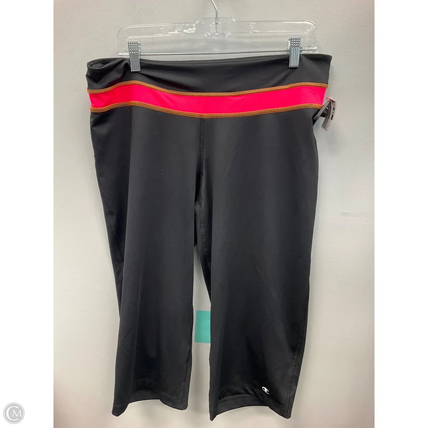 Athletic Leggings Capris By Champion In Black, Size: Xl