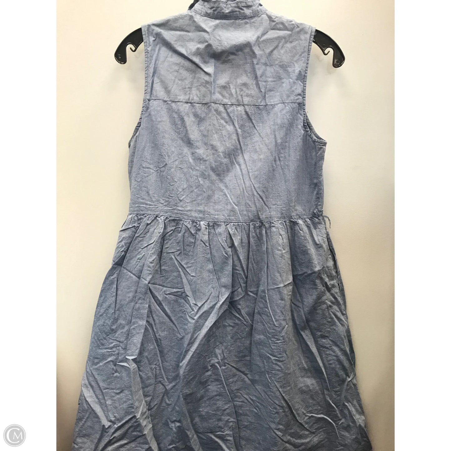 Dress Casual Midi By Who What Wear In Blue, Size: S