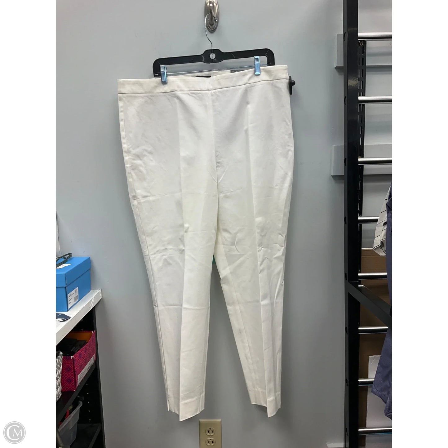 Pants Dress By Talbots In Cream, Size: 18