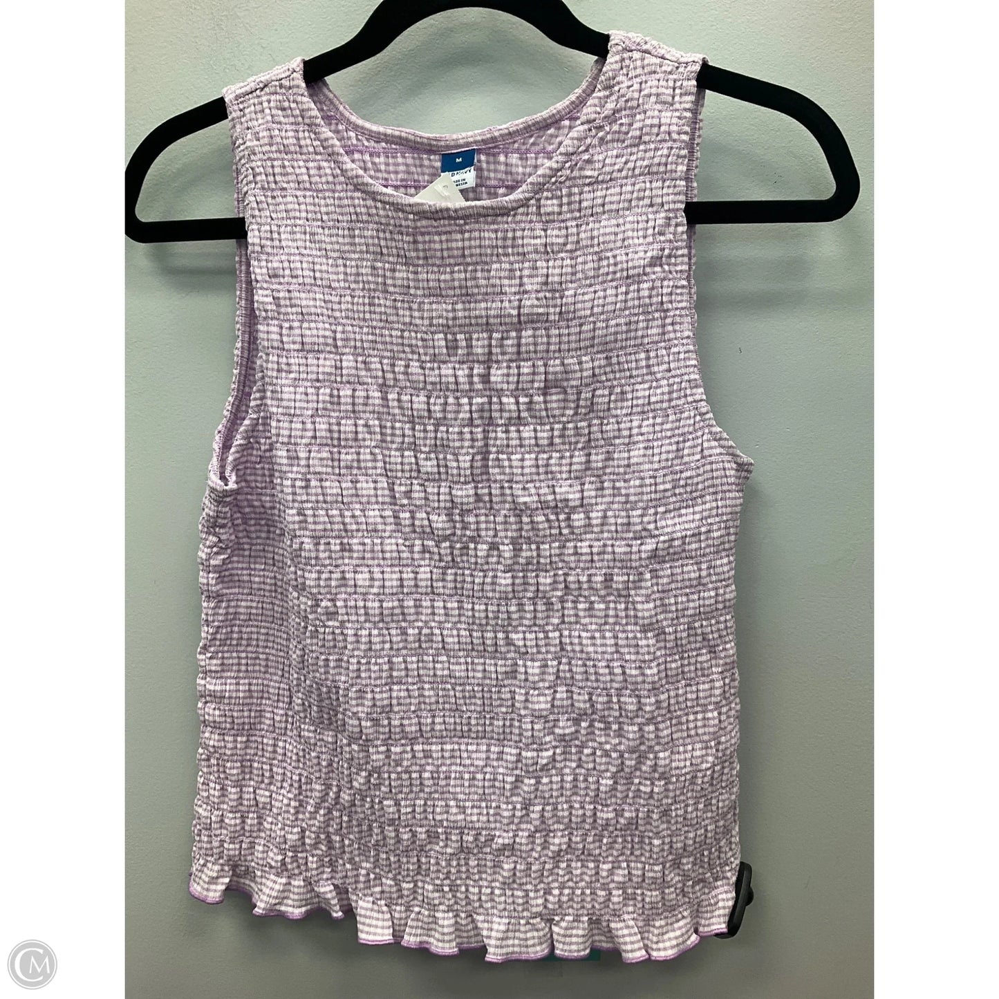 Top Sleeveless By Old Navy In Striped Pattern, Size: M