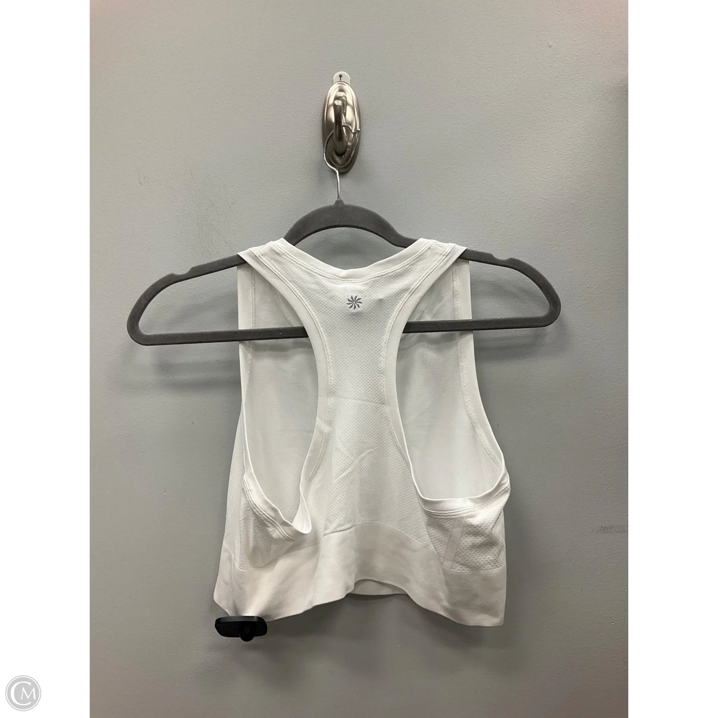 Athletic Tank Top By Athleta In White, Size: M