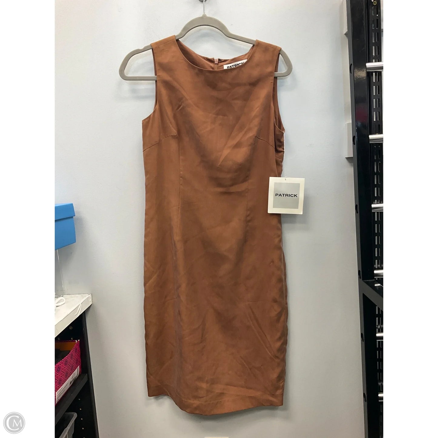 Dress Casual Midi By Patrick In Brown, Size: 4