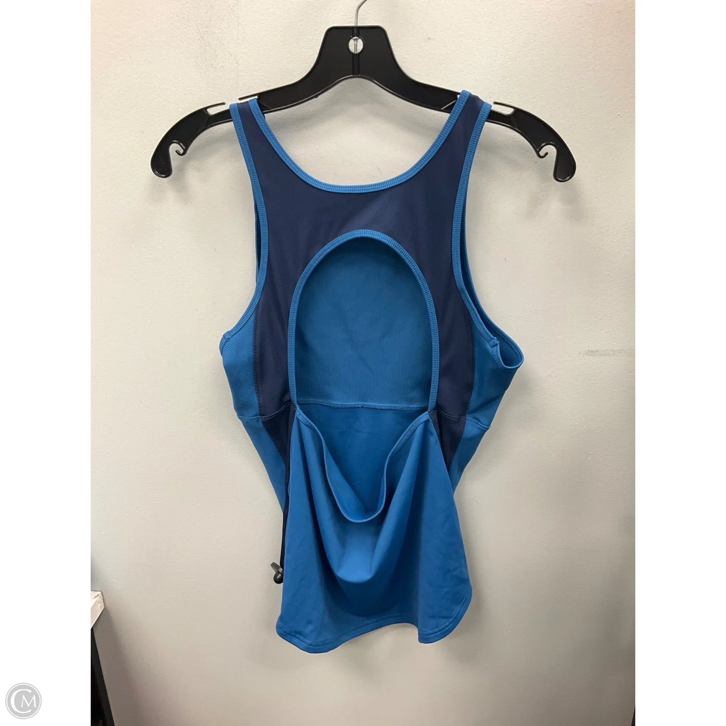 Athletic Tank Top By Nike Apparel In Blue, Size: L