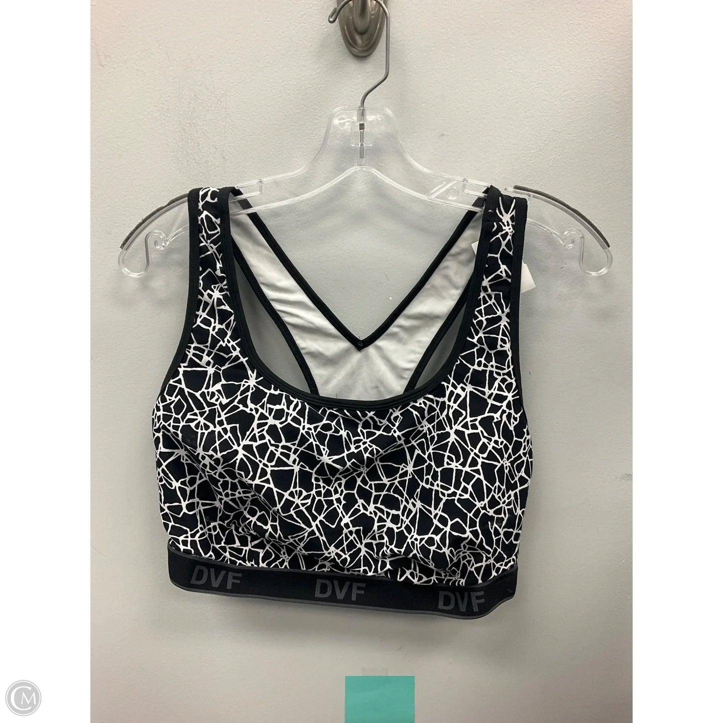 Athletic Bra By Target-designer In Black & White, Size: Xxl