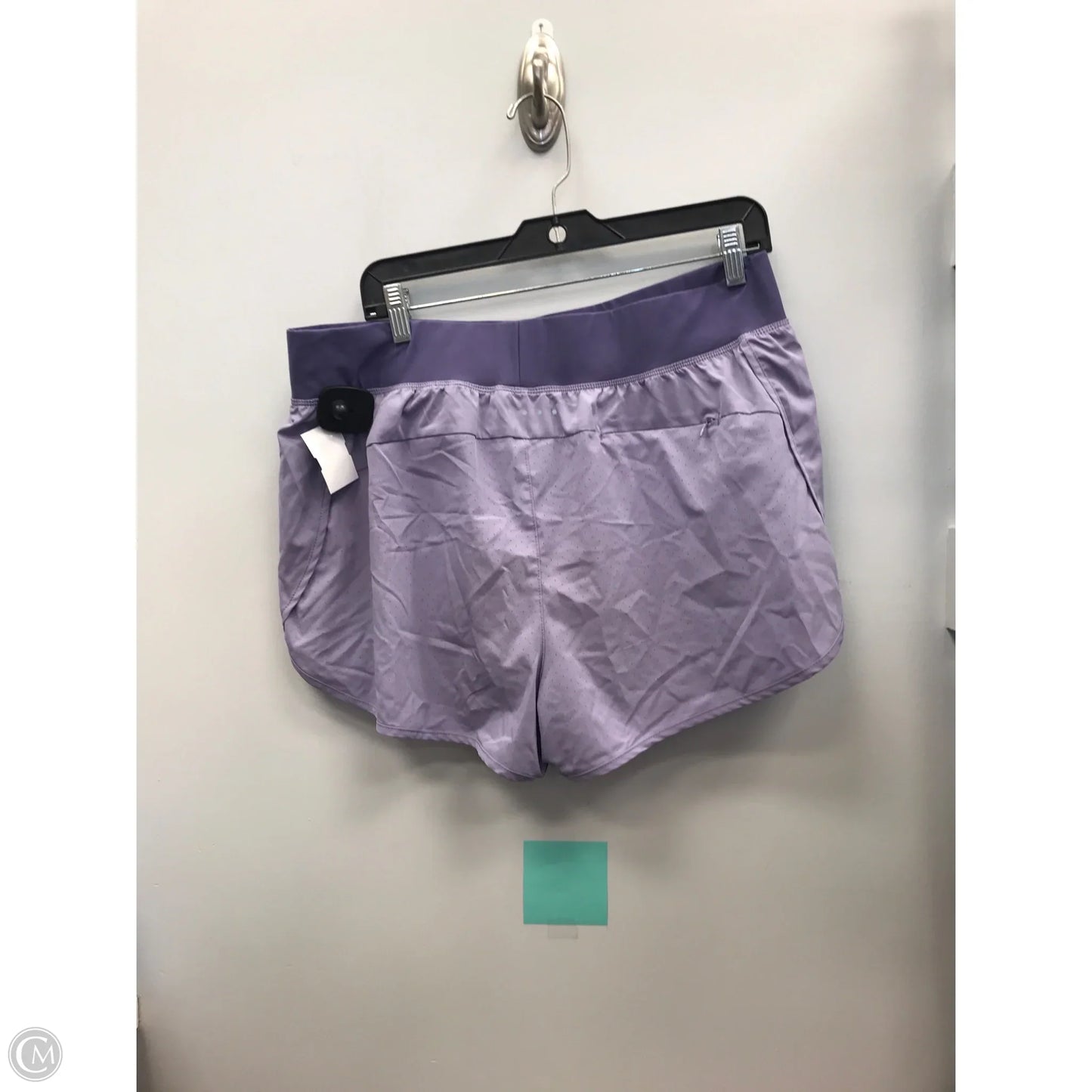 Athletic Shorts By Asics In Purple, Size: Xl