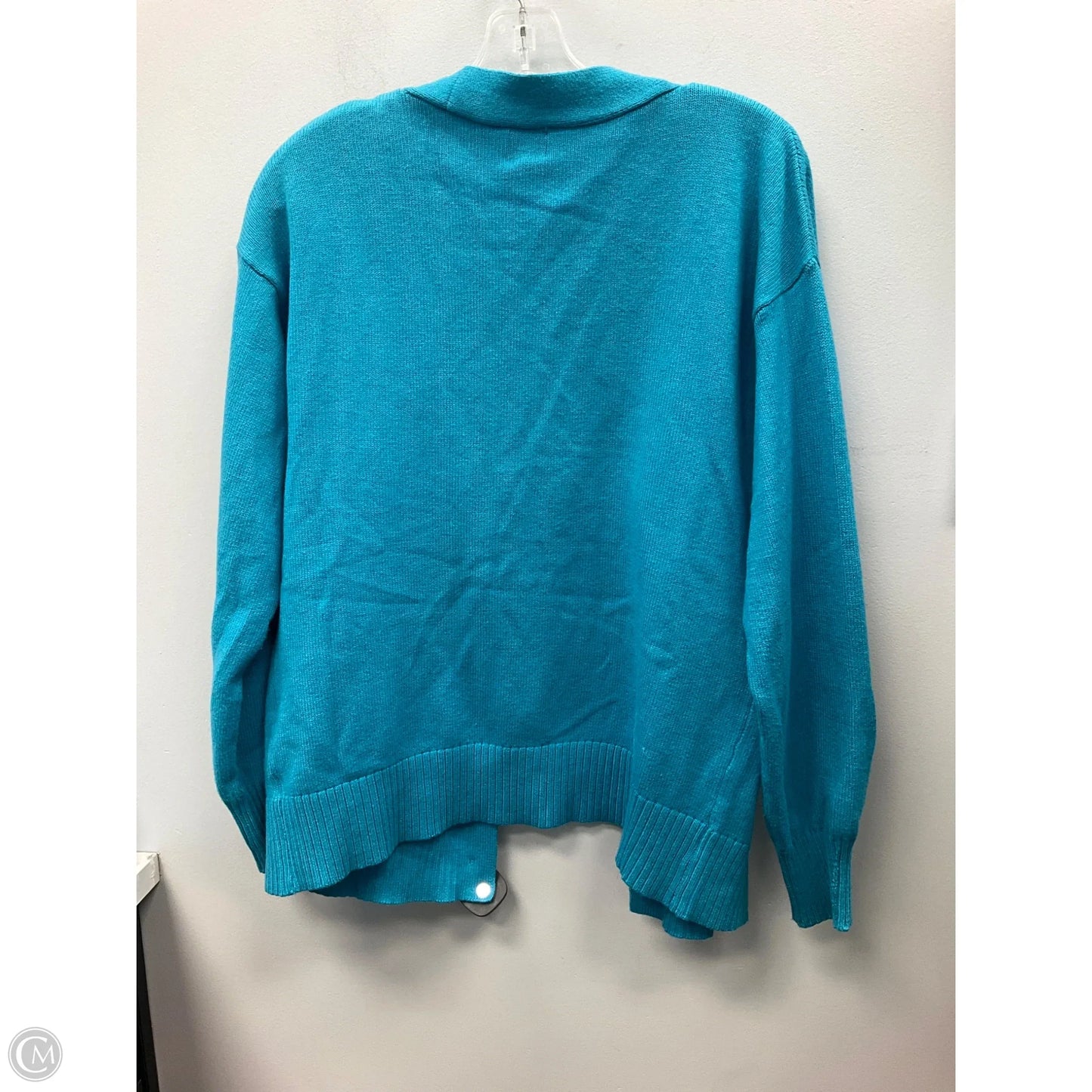 Sweater Cardigan By A New Day In Blue, Size: Xs