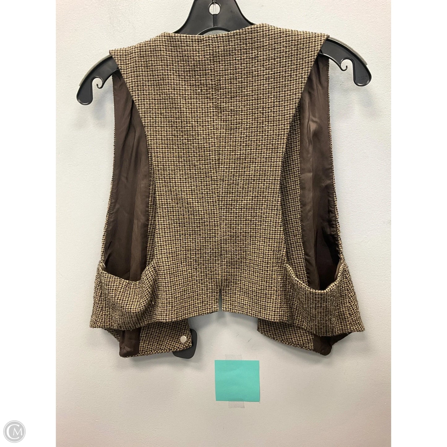 Vest Other By Zara In Brown & Cream, Size: M