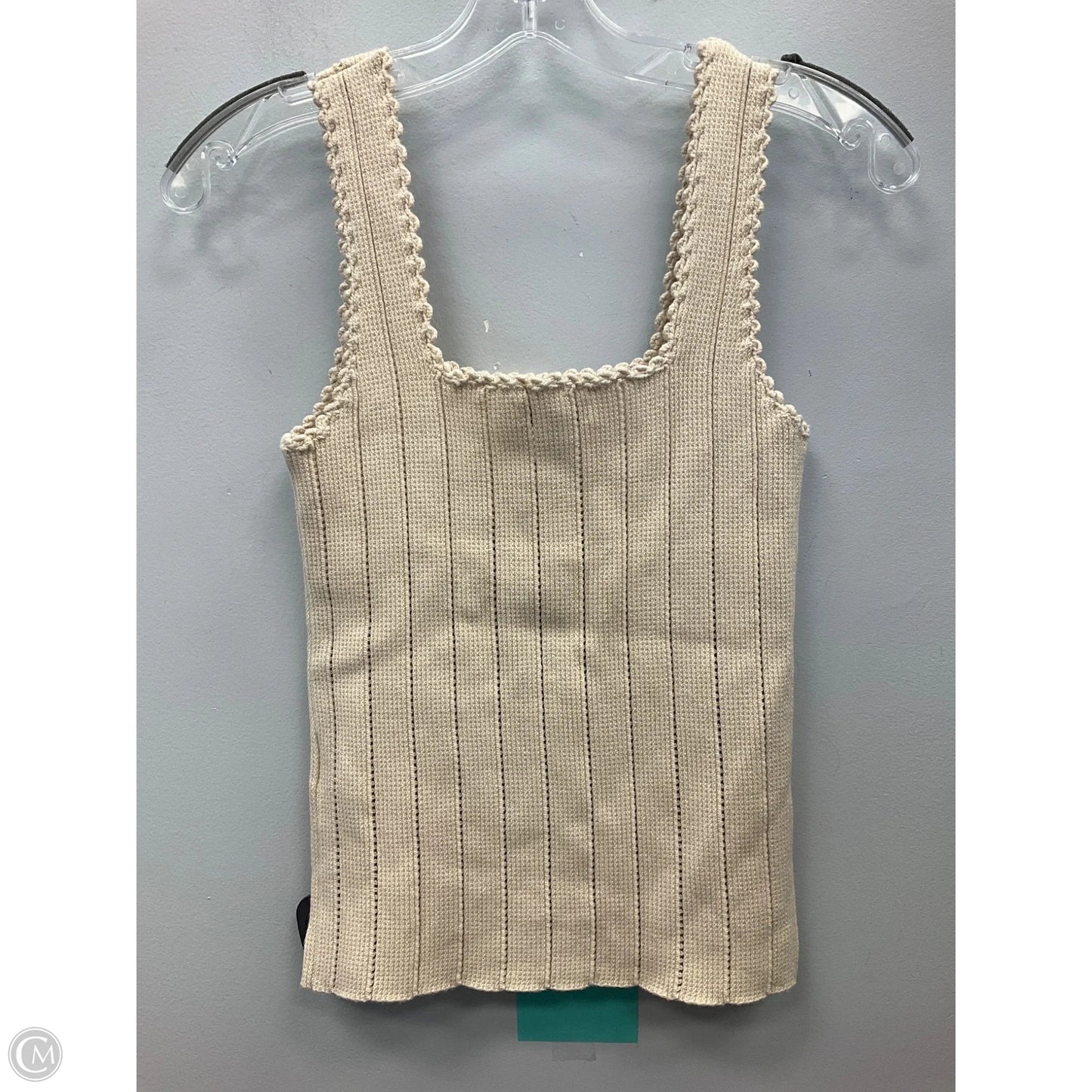 Top Sleeveless By Reiss In Cream, Size: S