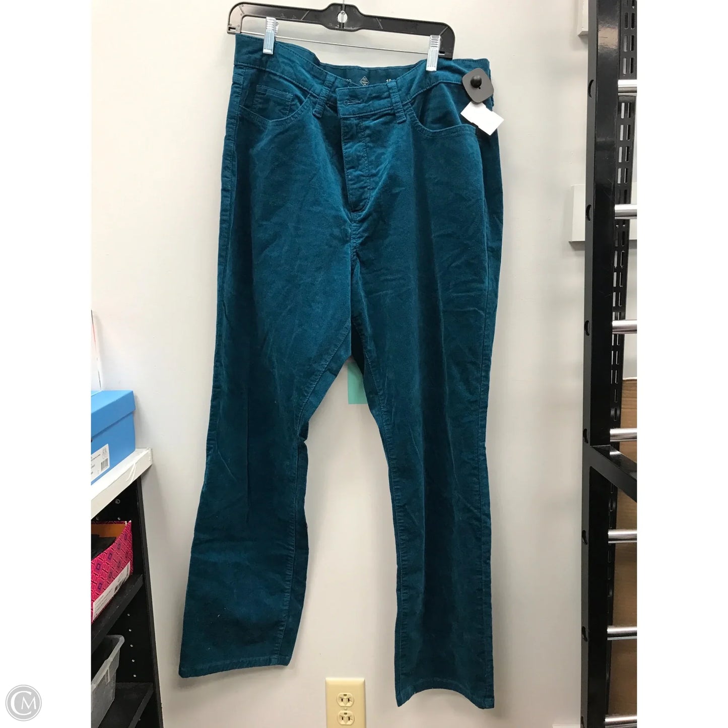 Pants Corduroy By St Johns Bay In Teal, Size: 18