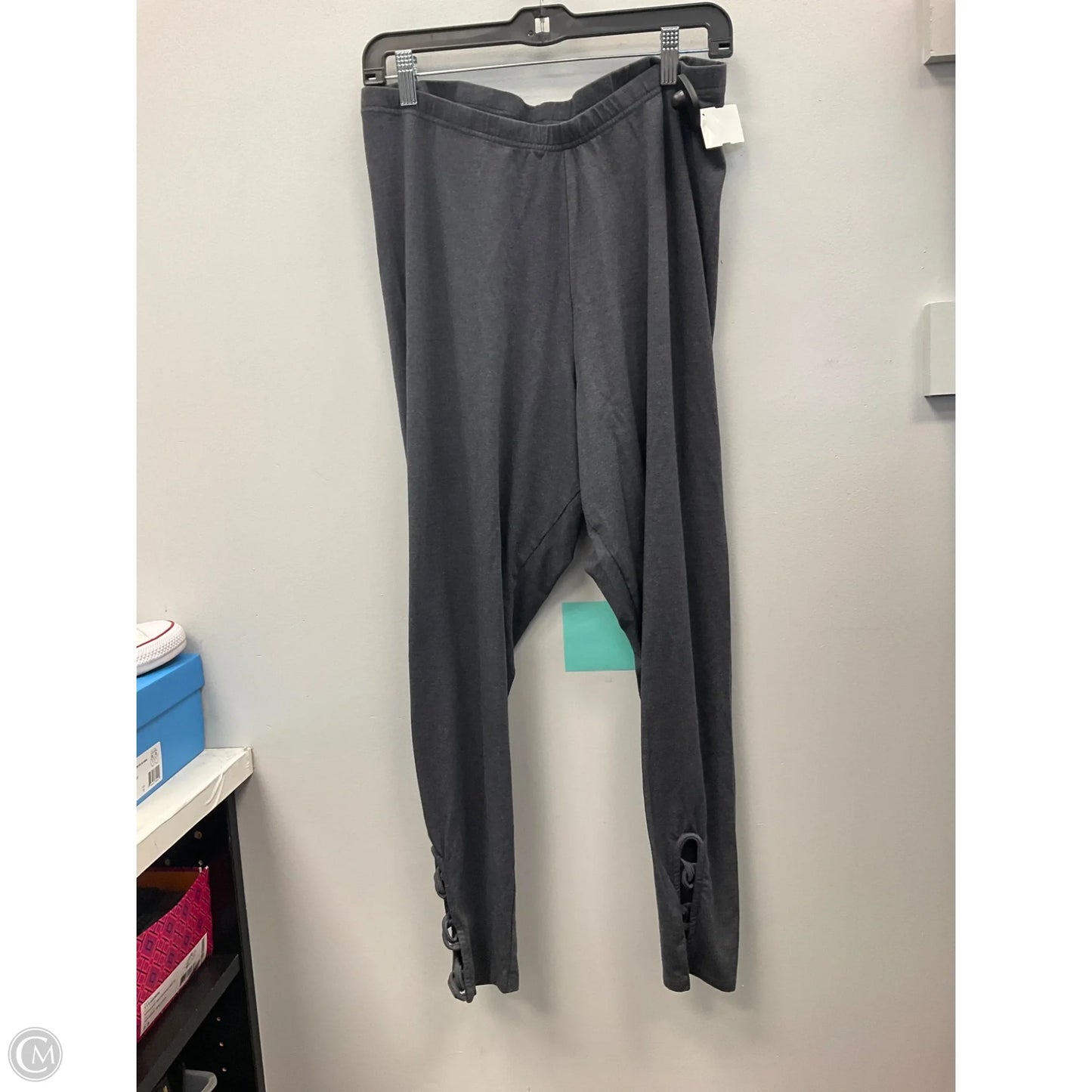 Pants Leggings By Old Navy In Grey, Size: Xxl