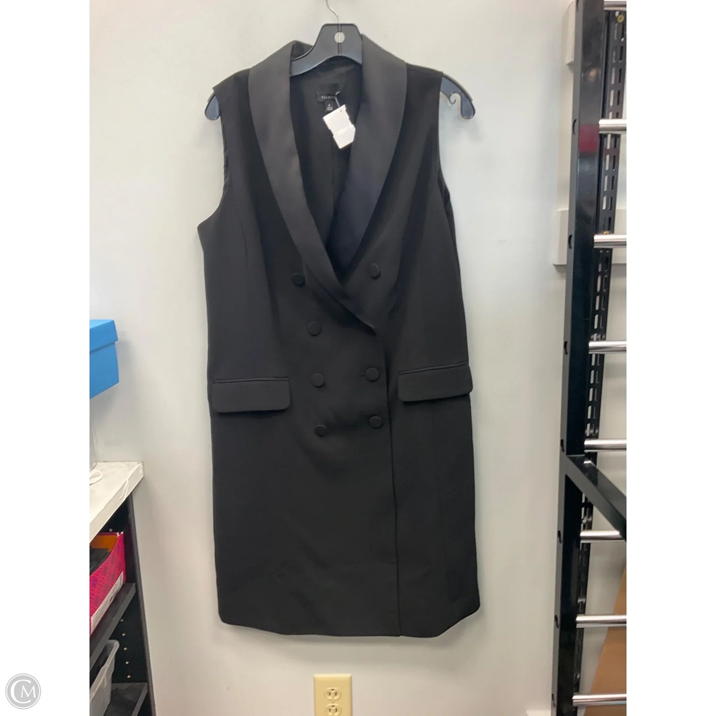 Dress Work By Talbots In Black, Size: 8