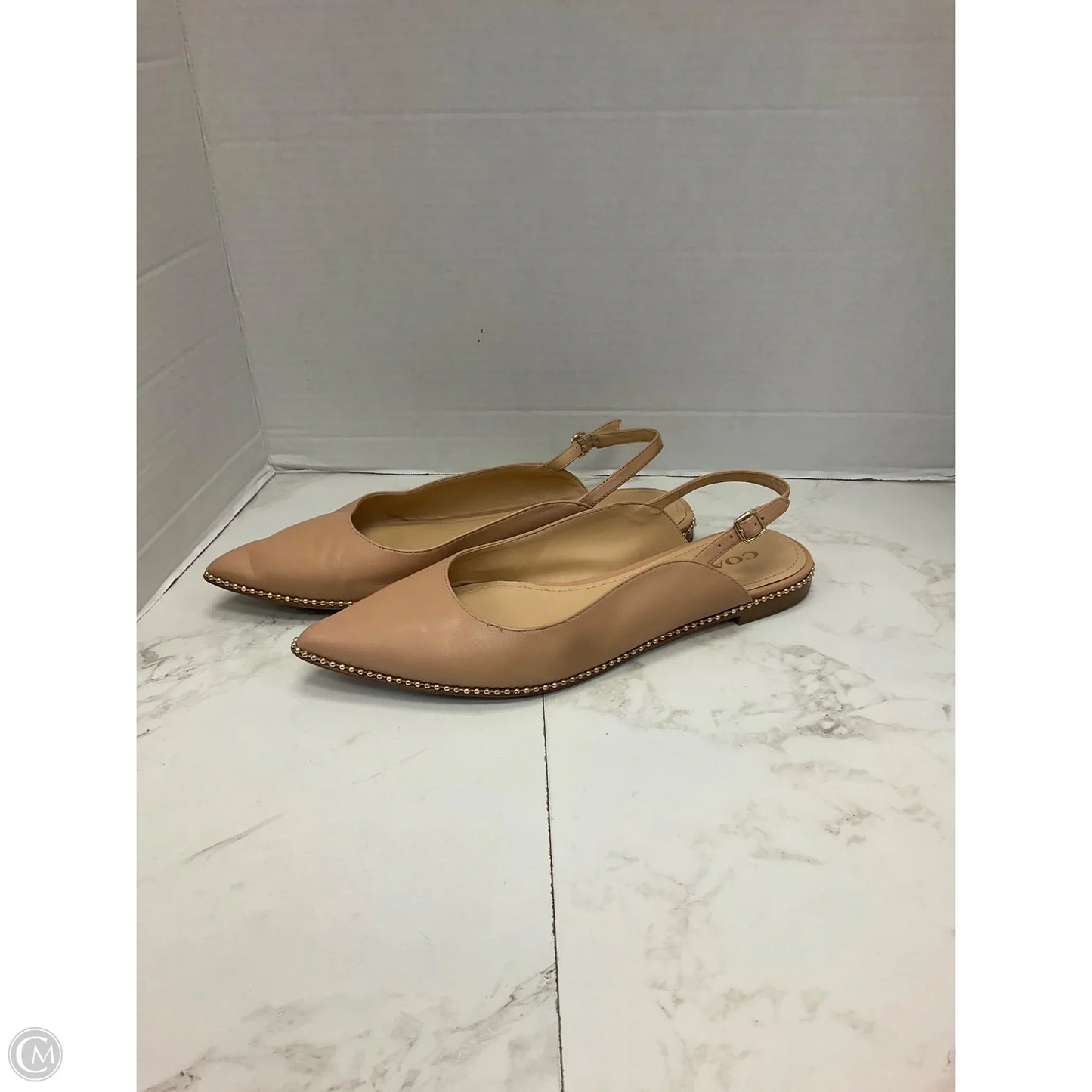 Shoes Designer By Coach In Tan, Size: 9