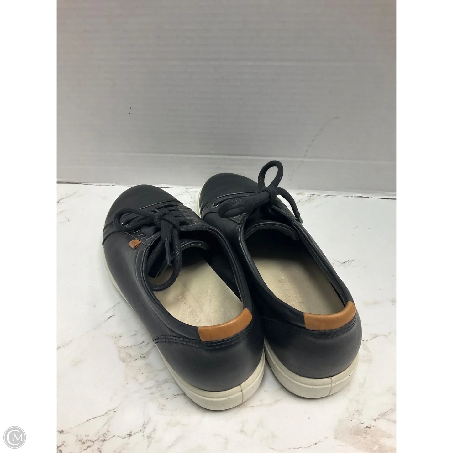 Shoes Sneakers By Ecco In Black, Size: 7