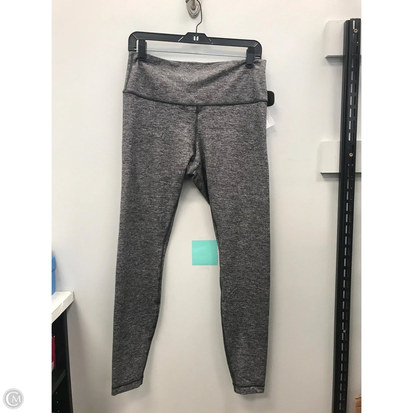 Athletic Leggings By Lululemon In Grey, Size: 12