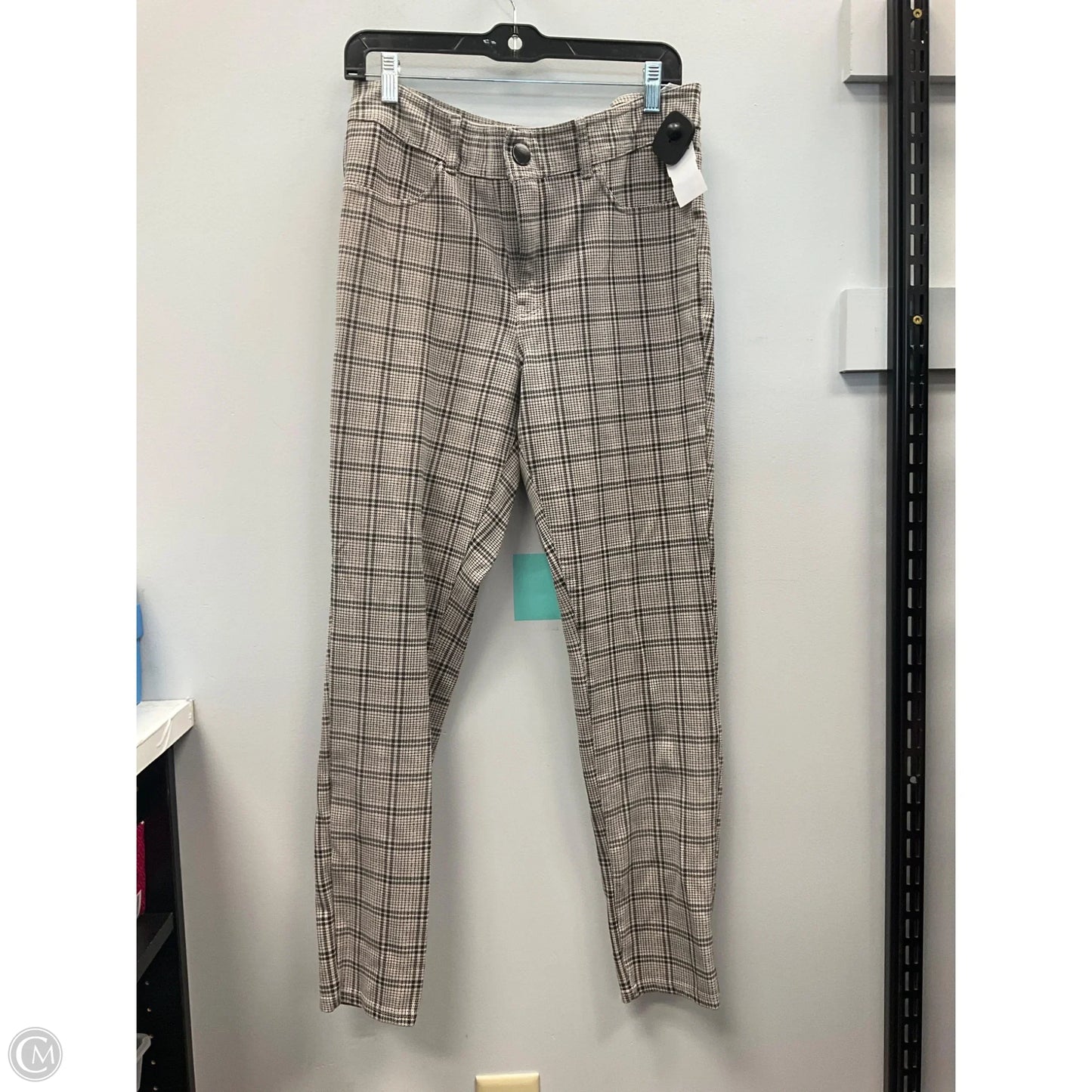 Pants Leggings By Seven 7 In Black & Tan, Size: 12