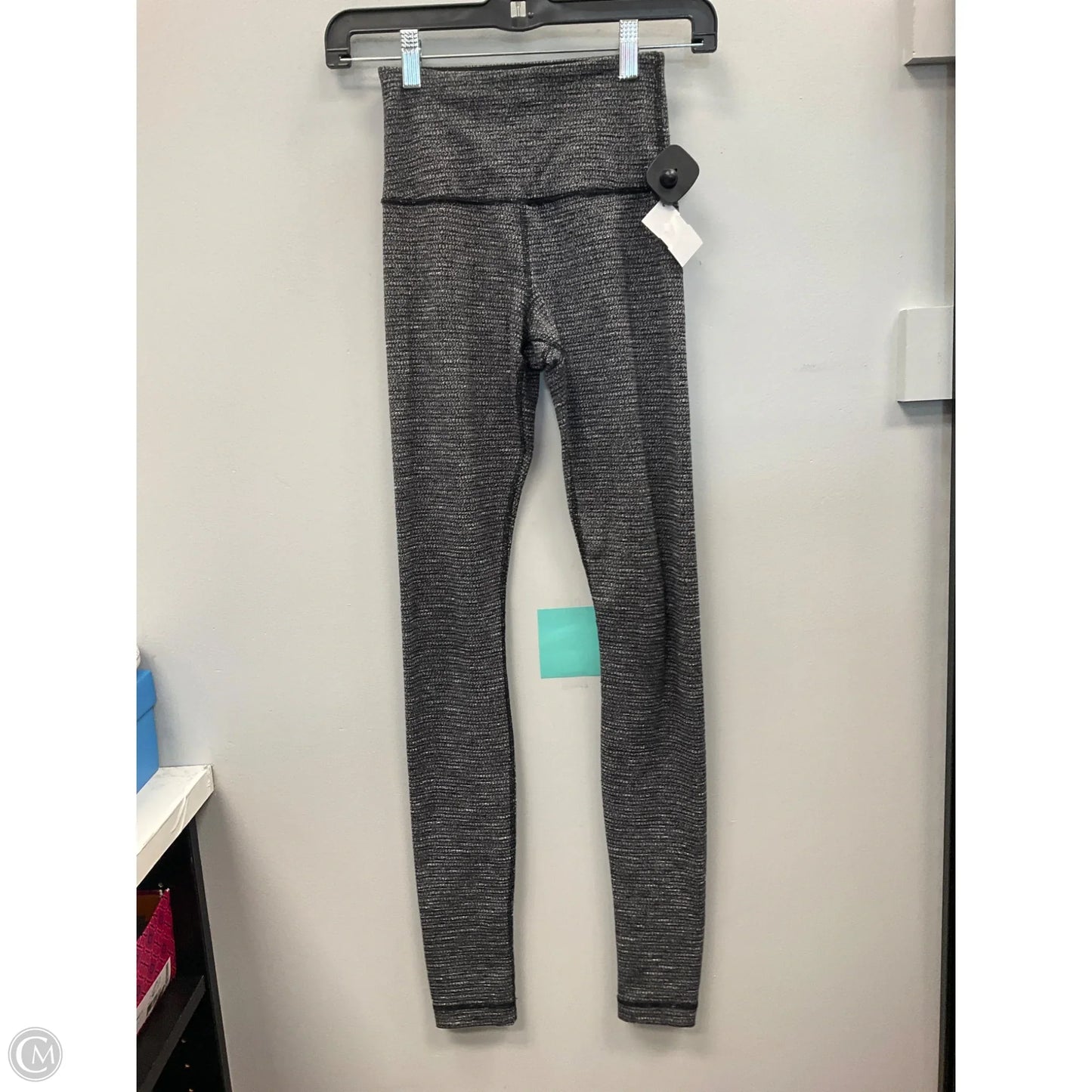 Athletic Leggings By Lululemon In Grey, Size: 2