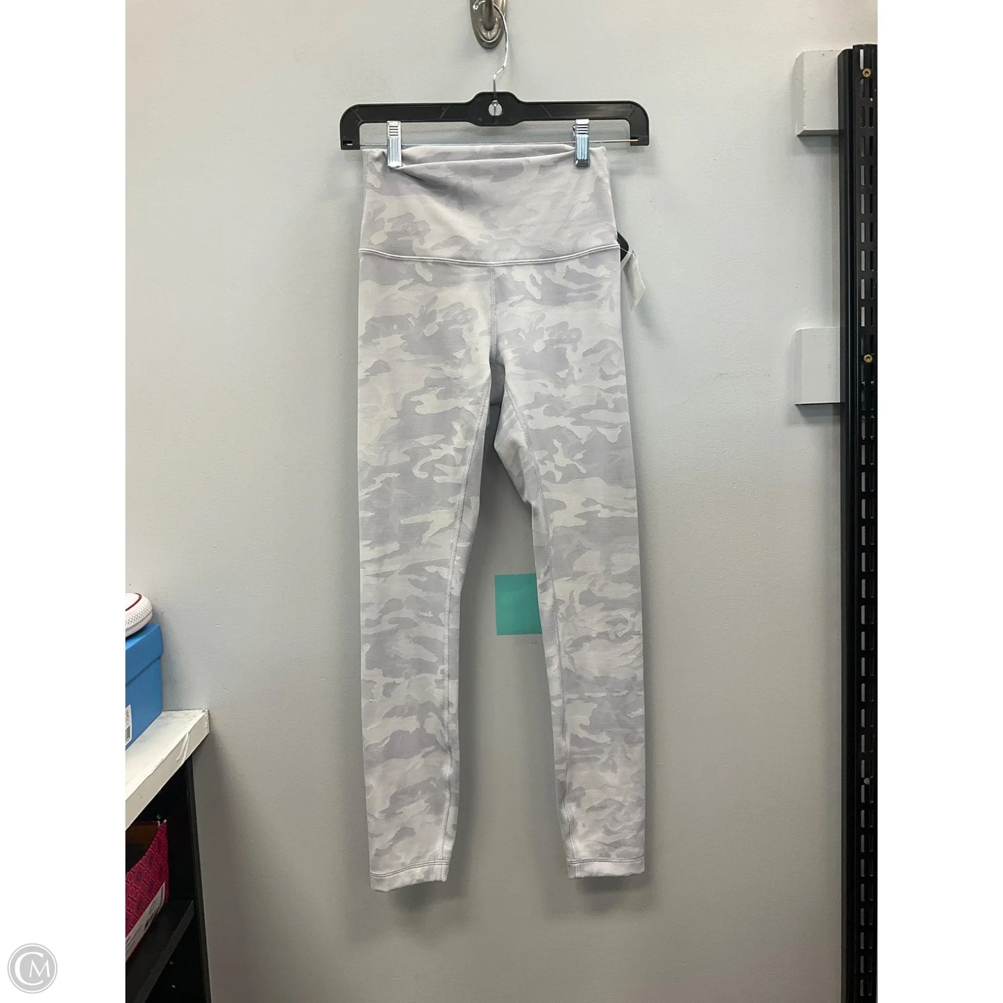 Athletic Leggings By Lululemon In Camouflage Print, Size: 4