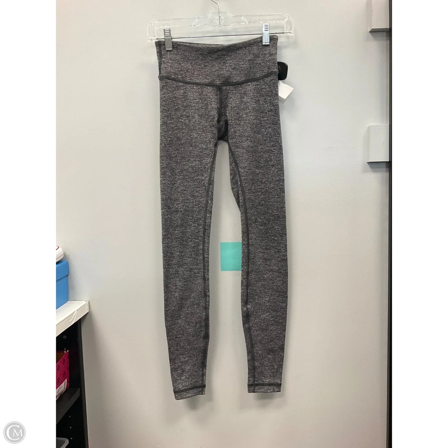 Athletic Leggings By Lululemon In Grey, Size: 2