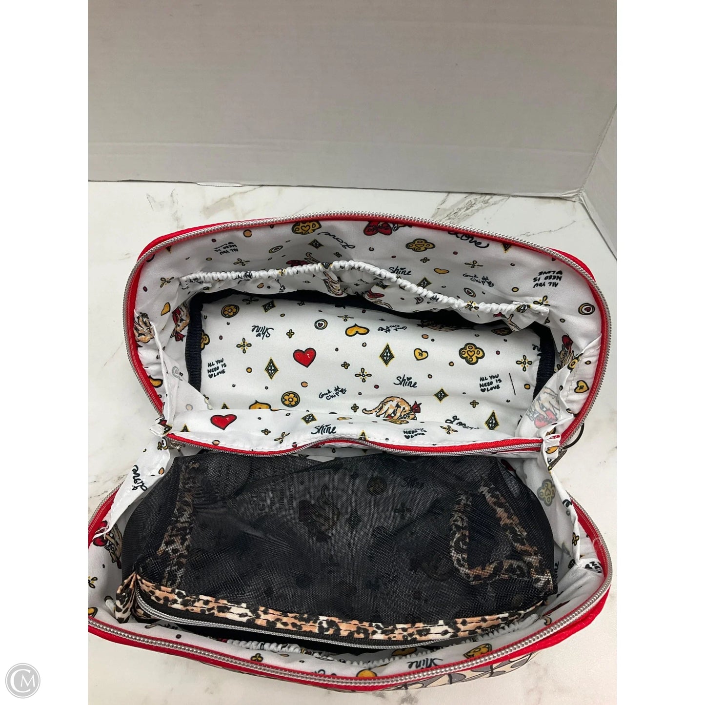 Makeup Bag By Brighton, Size: Large