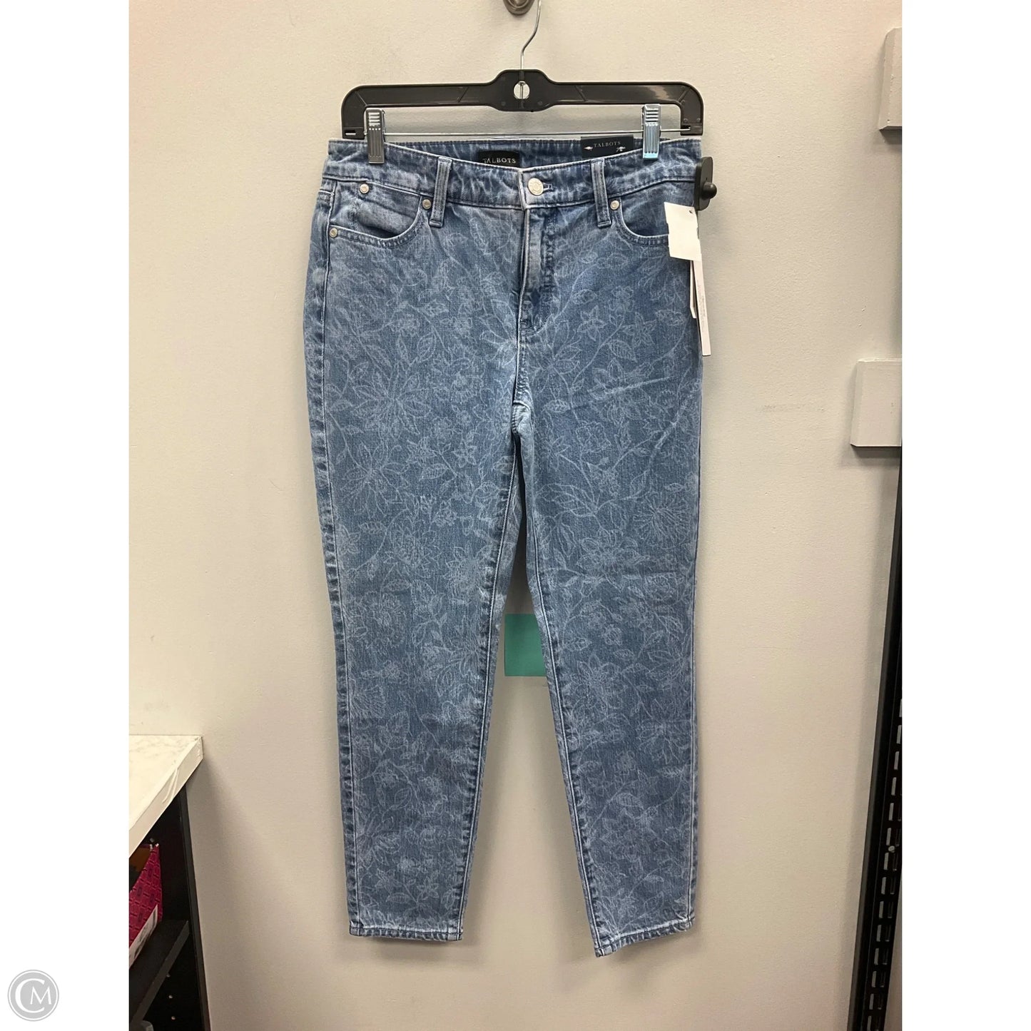 Jeans Skinny By Talbots In Blue Denim, Size: 2p